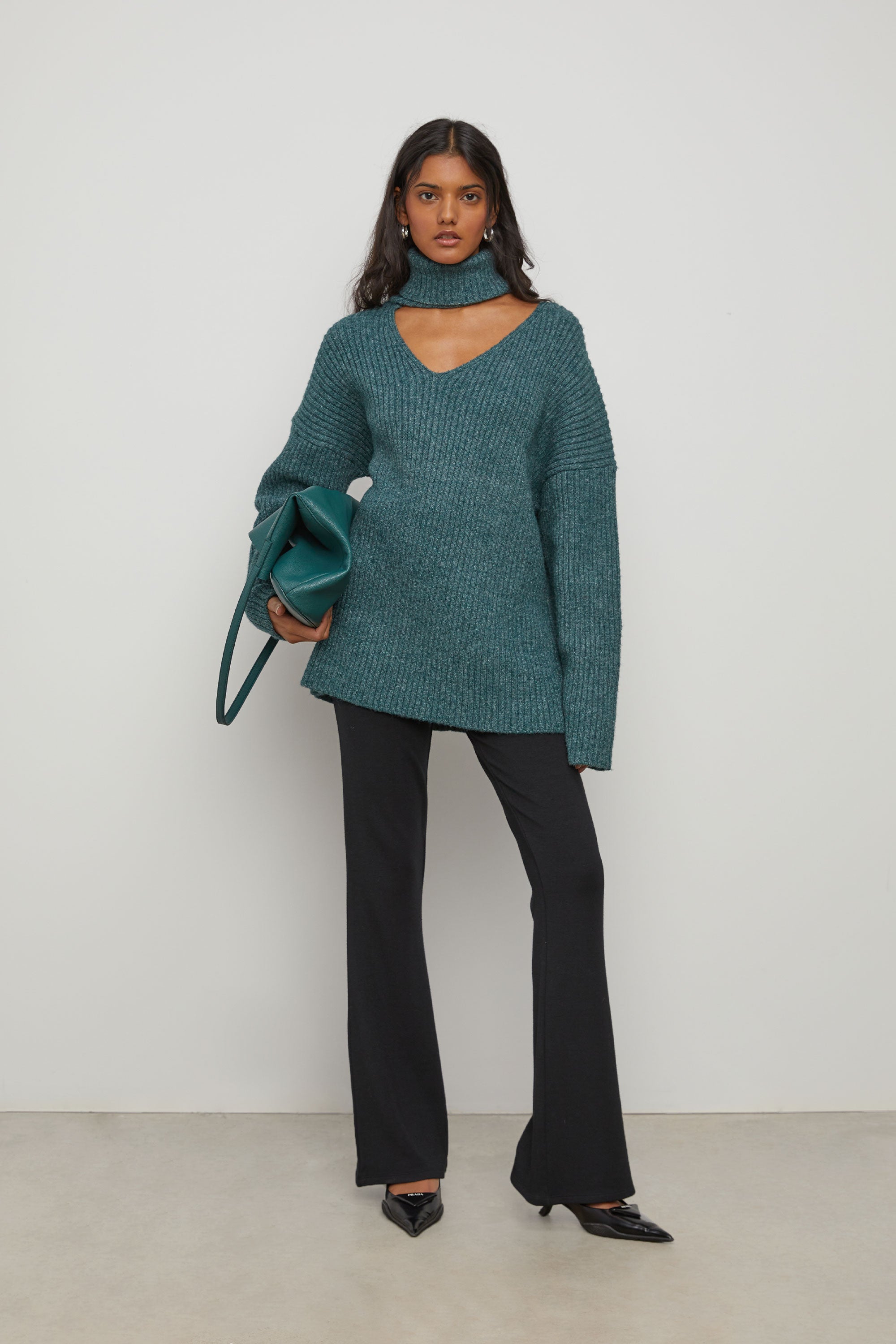 OVERSIZED TURTLENECK SWEATER Clearance Great Deals