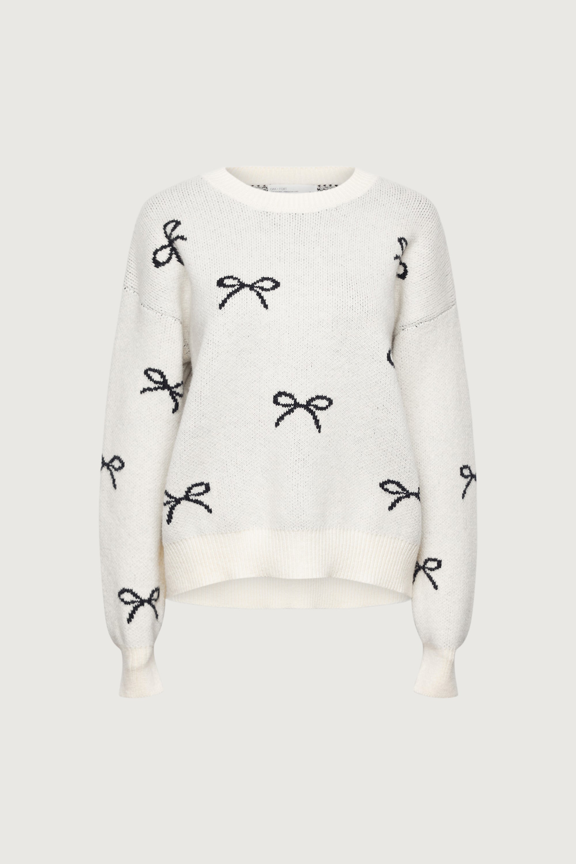 BOW PATTERN SWEATER Outlet Find Great