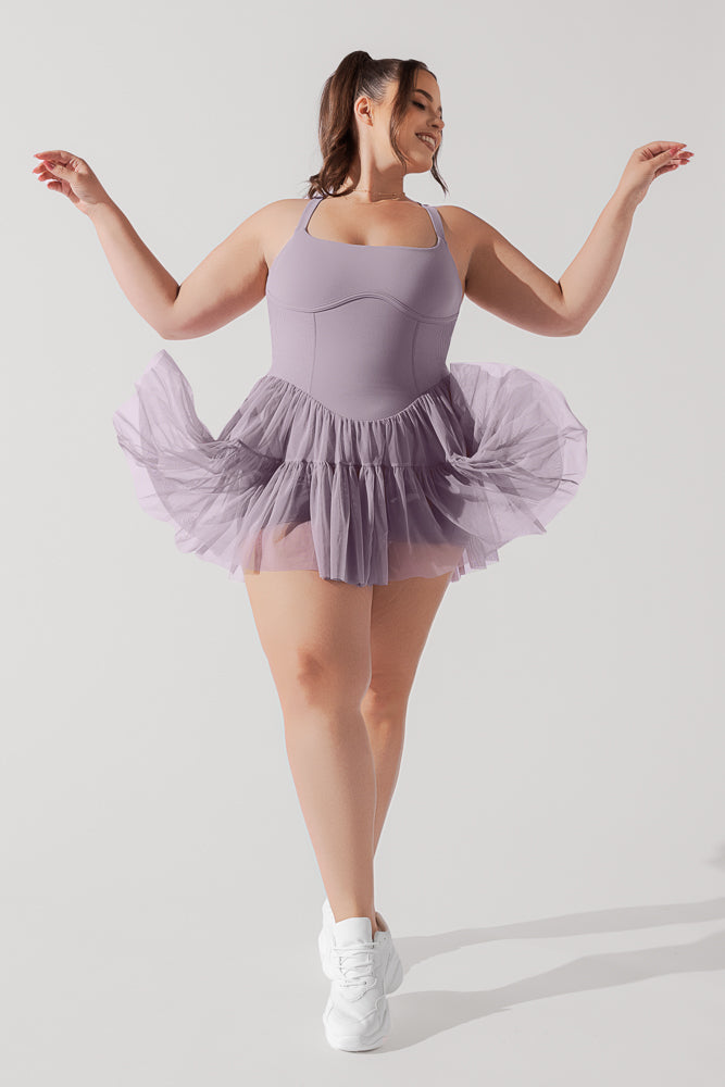 Corset Pirouette Dress - Lilac Discount Nicekicks