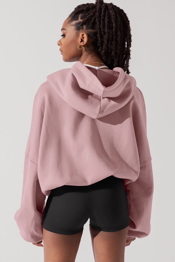 Zip Cloud Hoodie - Blush Cheap Manchester