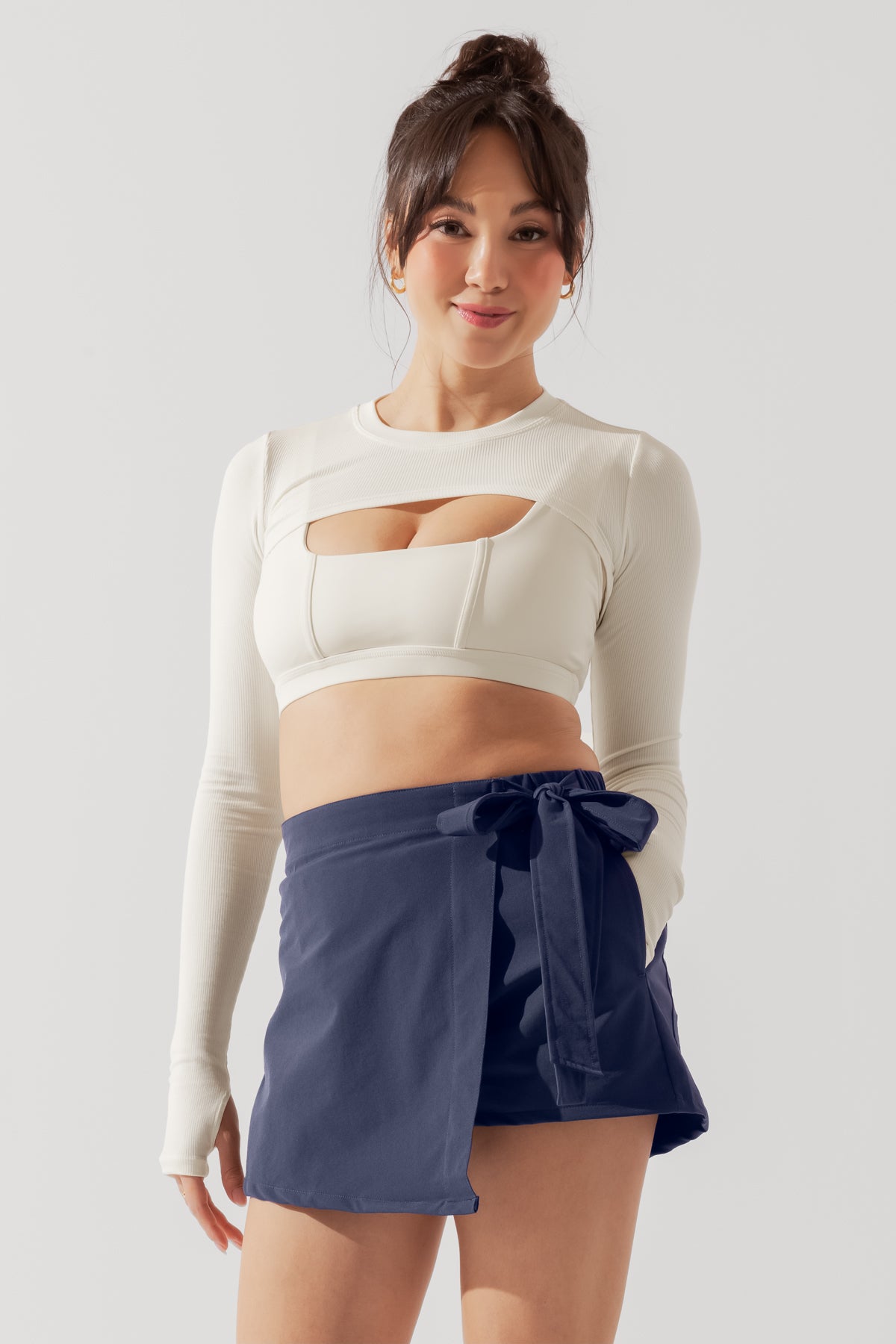 That's a Wrap Skort - Cosmic Navy Newest Cheap Online