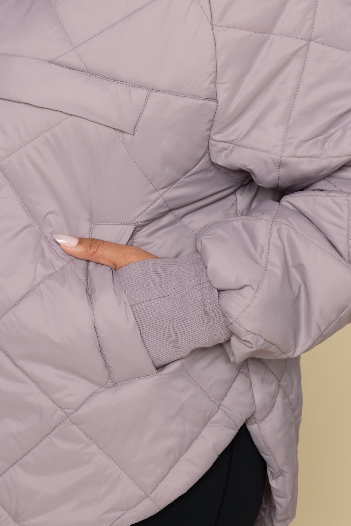 Pillow Packable Puffer Jacket - Dusty Mauve Largest Supplier Cheap Pice