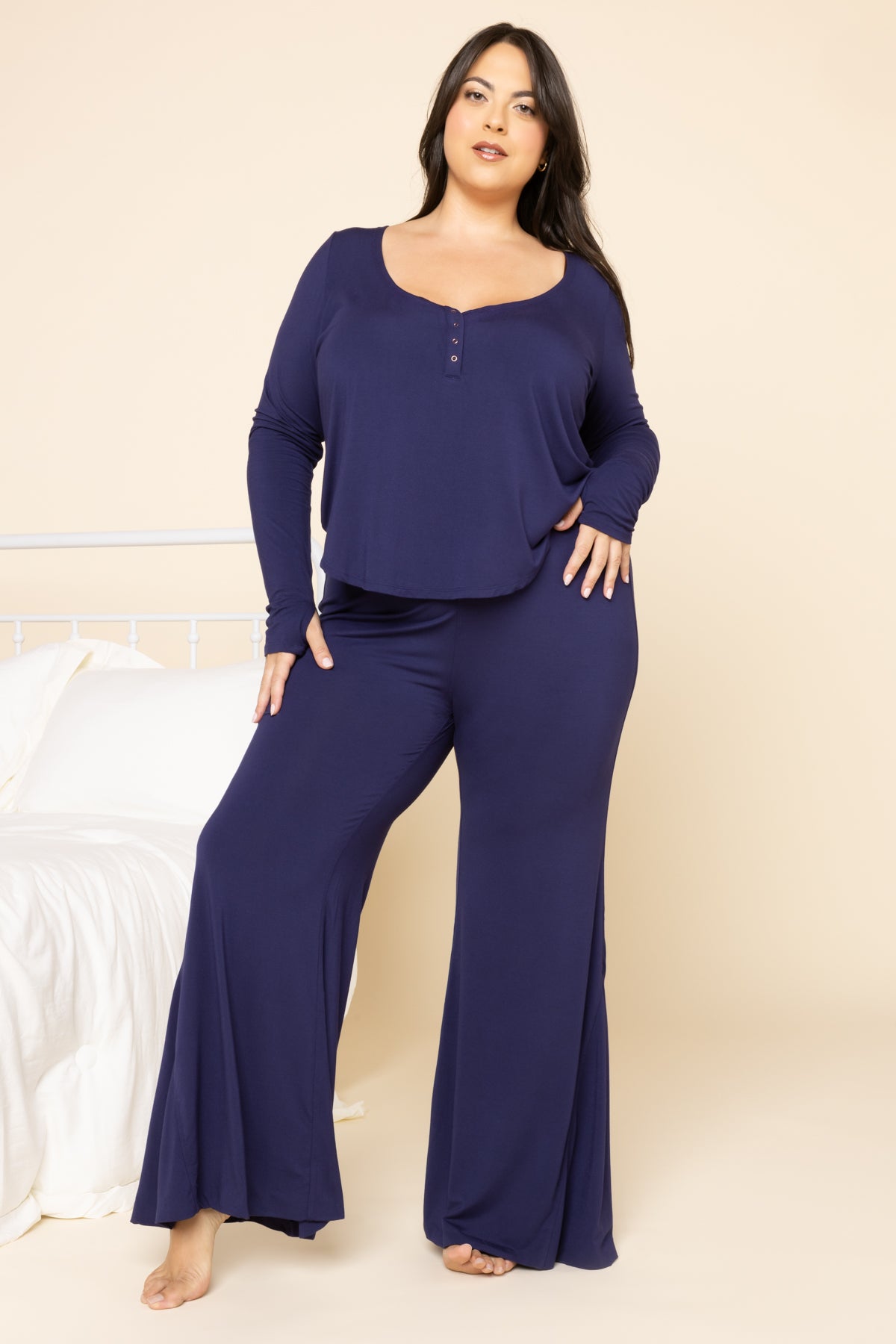 Deep Sleep Bell Bottoms - Night Navy Authentic Cheap Pice