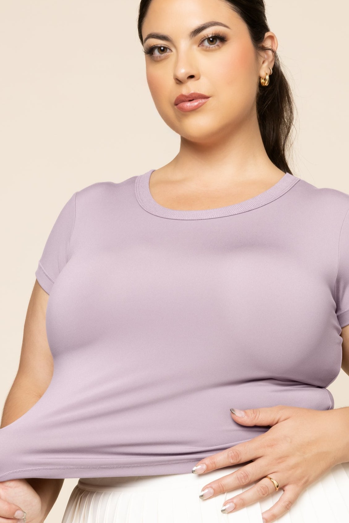 Call Me Baby Reversible Tee - Dusty Mauve Sale With Paypal