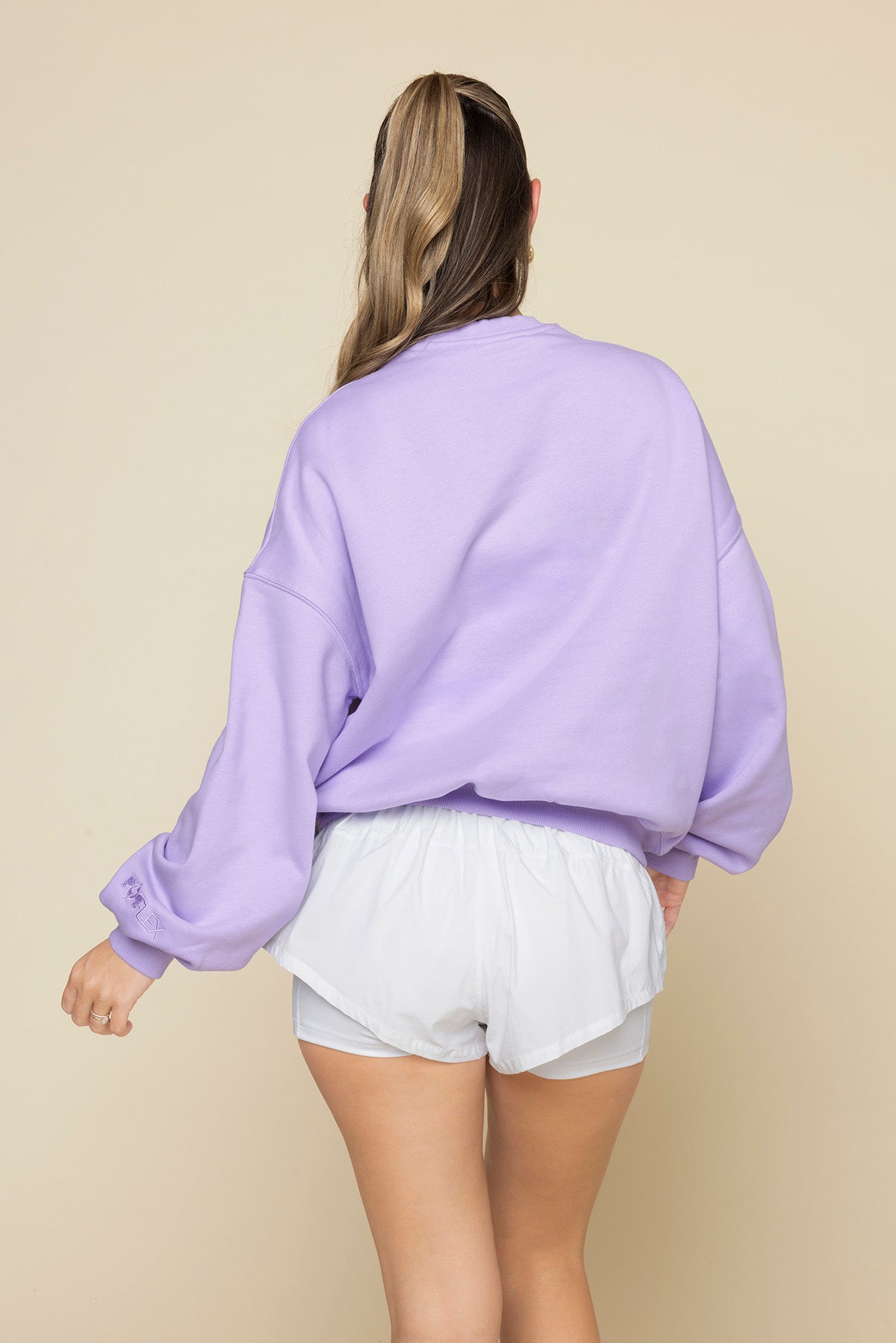 POPFLEX Active Club Cloud Crewneck Sweater - Digital Lavender Visit Sale Online