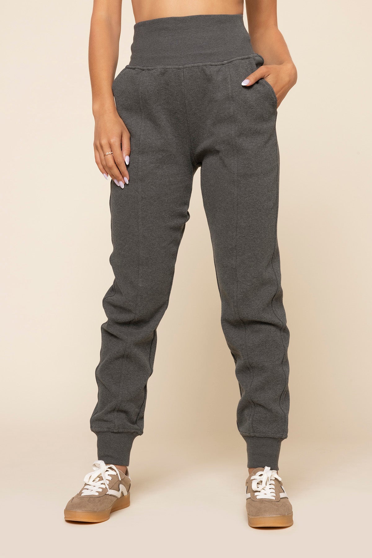 Ooey Gooey Jogger - Charcoal Heather Outlet 100% Original