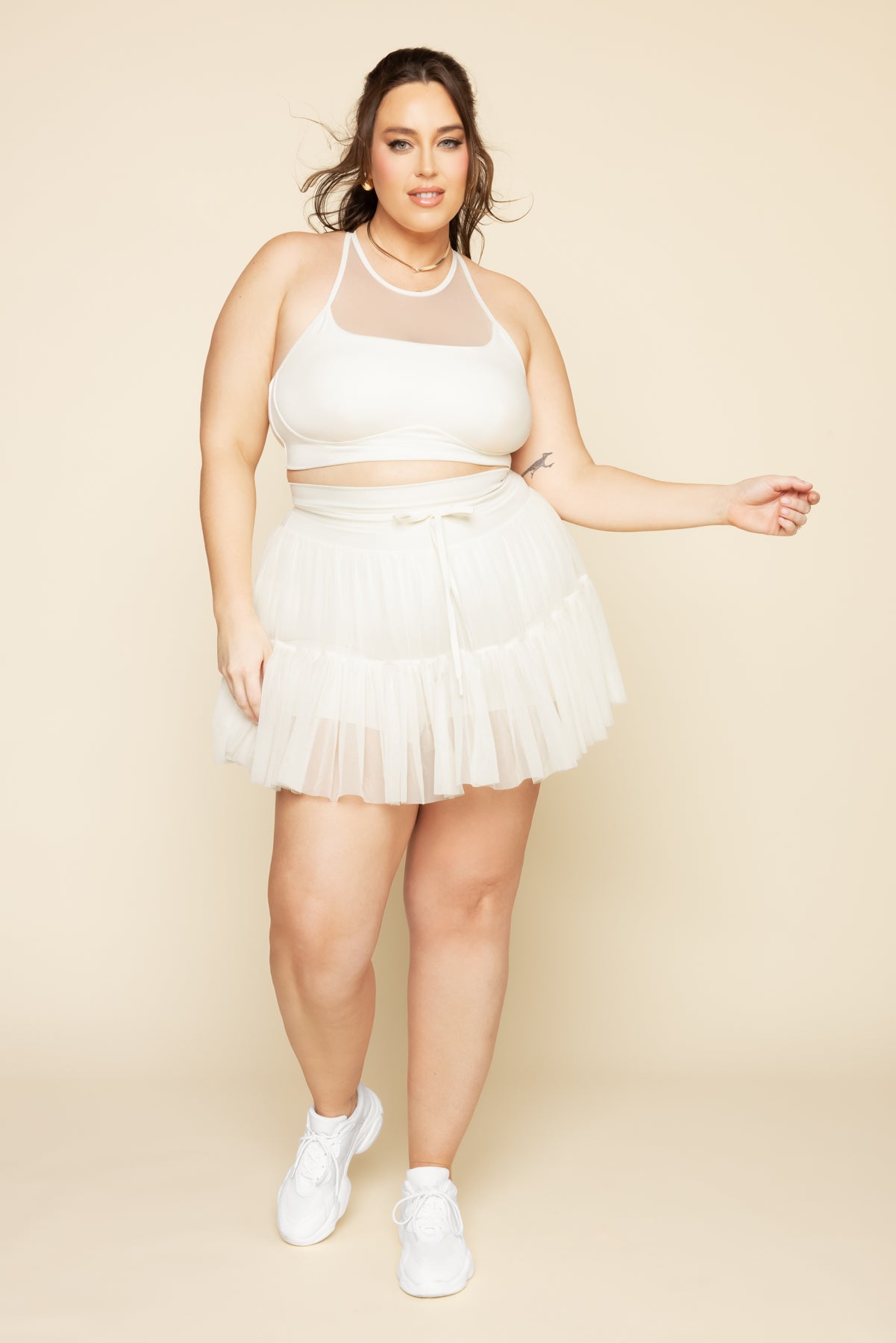 Pirouette Skort - Ivory Big Discount For Sale