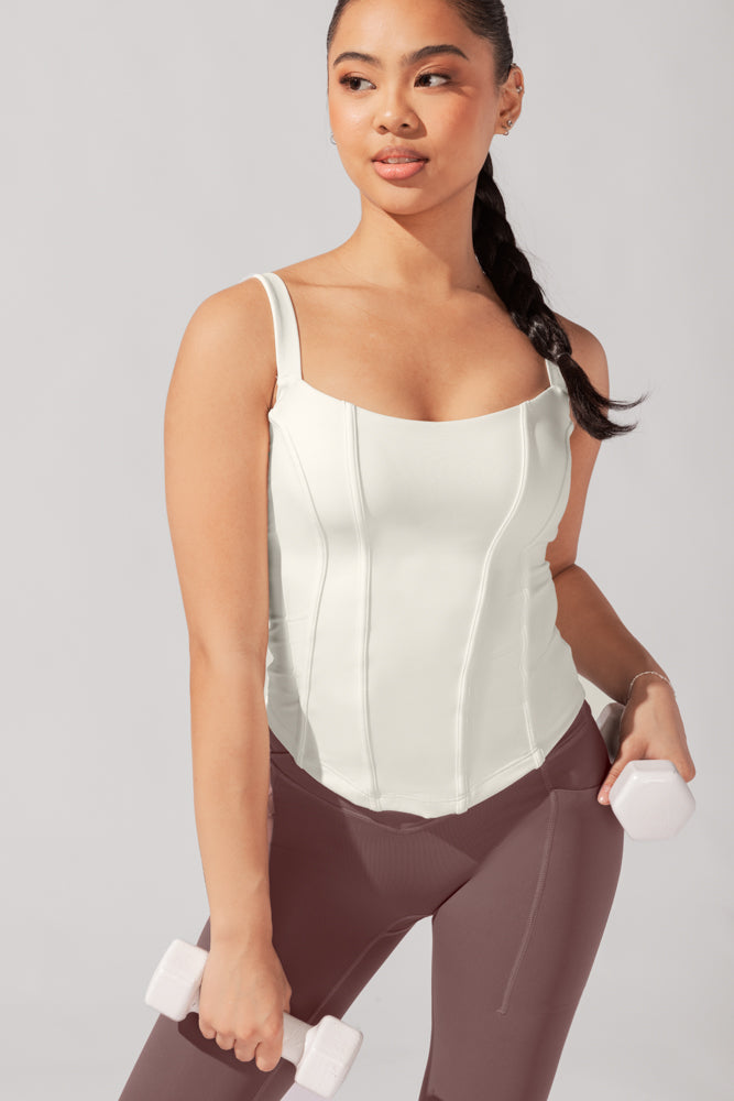 Corset Cami - Coconut Cream Visit New For Sale