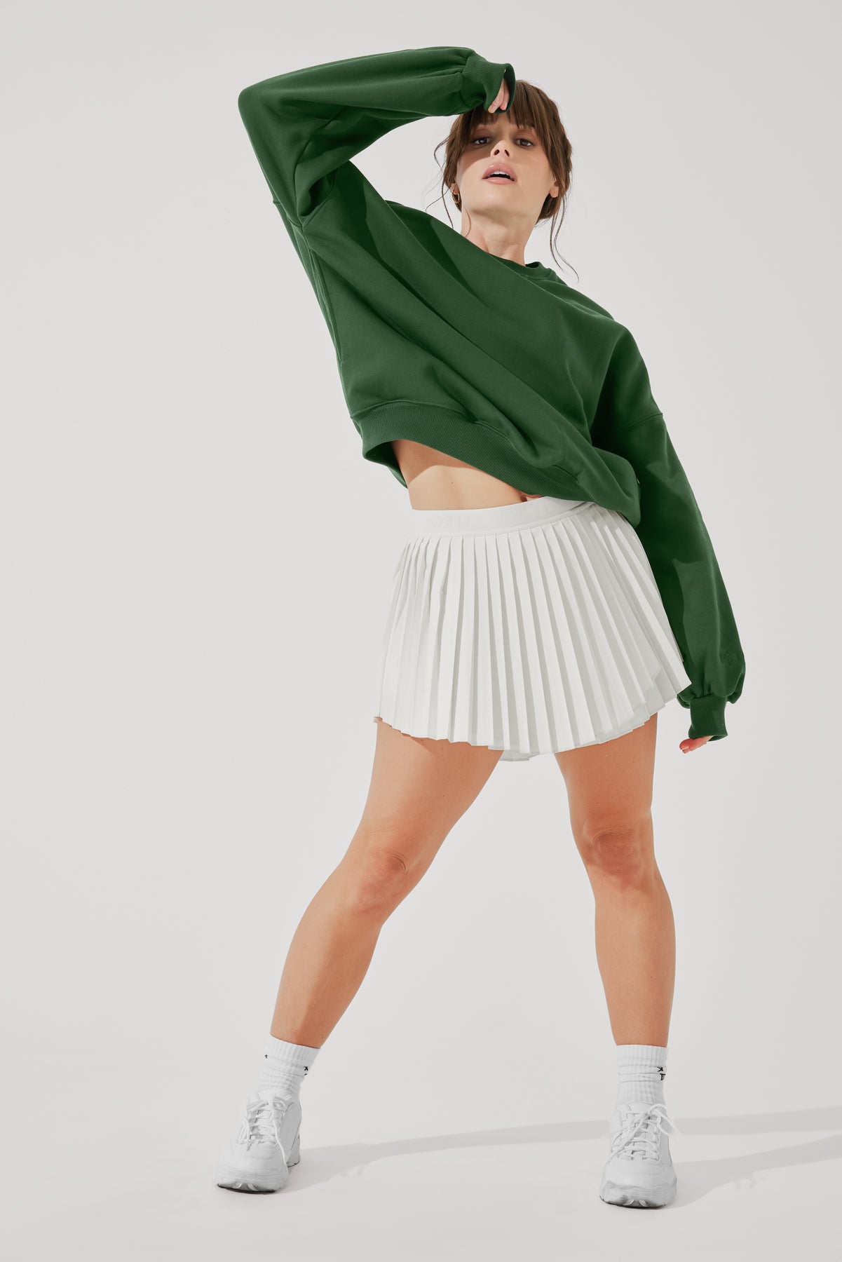 Cloud Crewneck Sweater - Fern Green Clearance Wiki