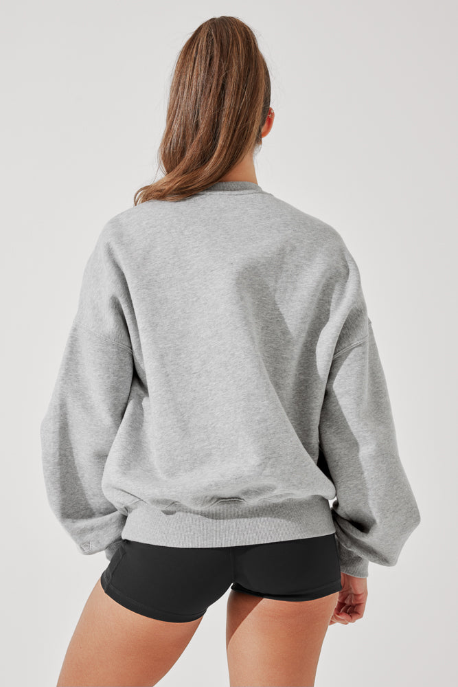 Cloud Crewneck Sweater - Heather Grey Countdown Package Cheap Online