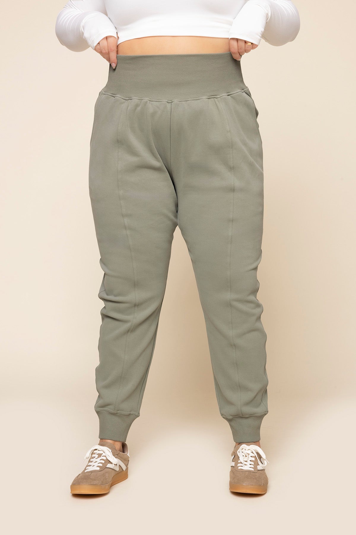 Ooey Gooey Jogger - Light Sage Very Cheap