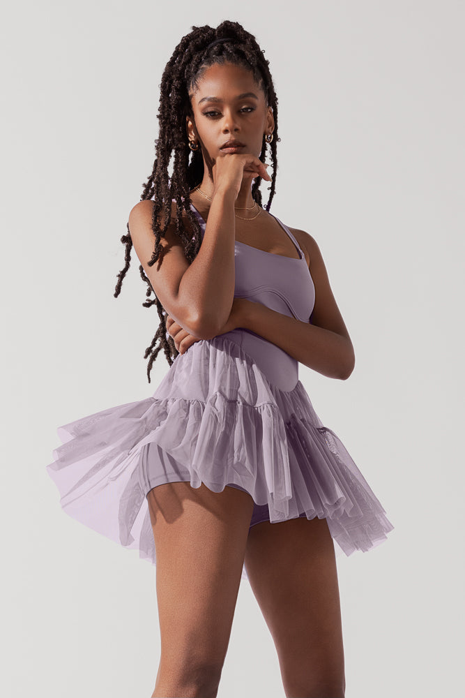 Corset Pirouette Dress - Lilac Discount Nicekicks