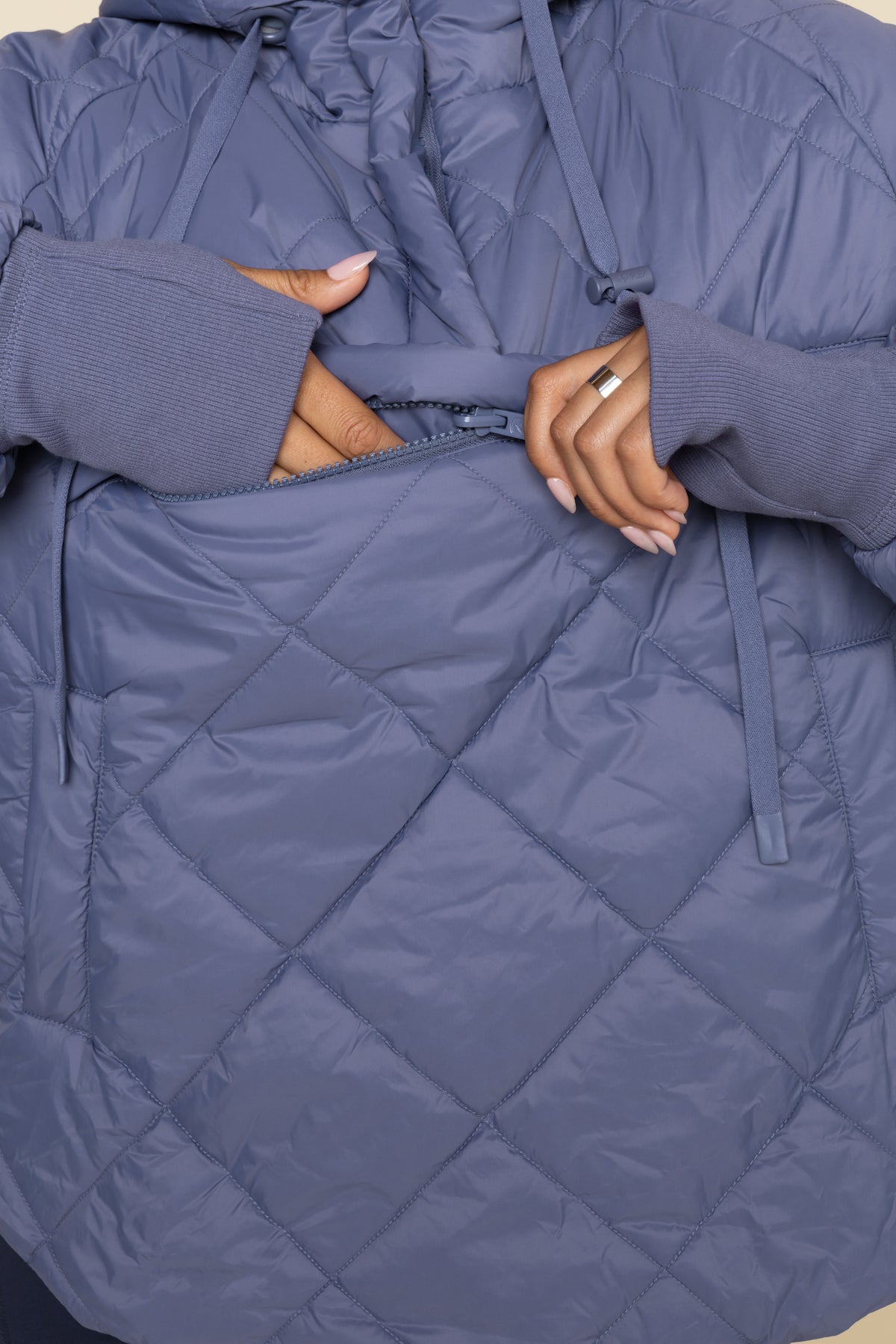 Pillow Packable Puffer Jacket - Americana Blue Cheap Sale 2025