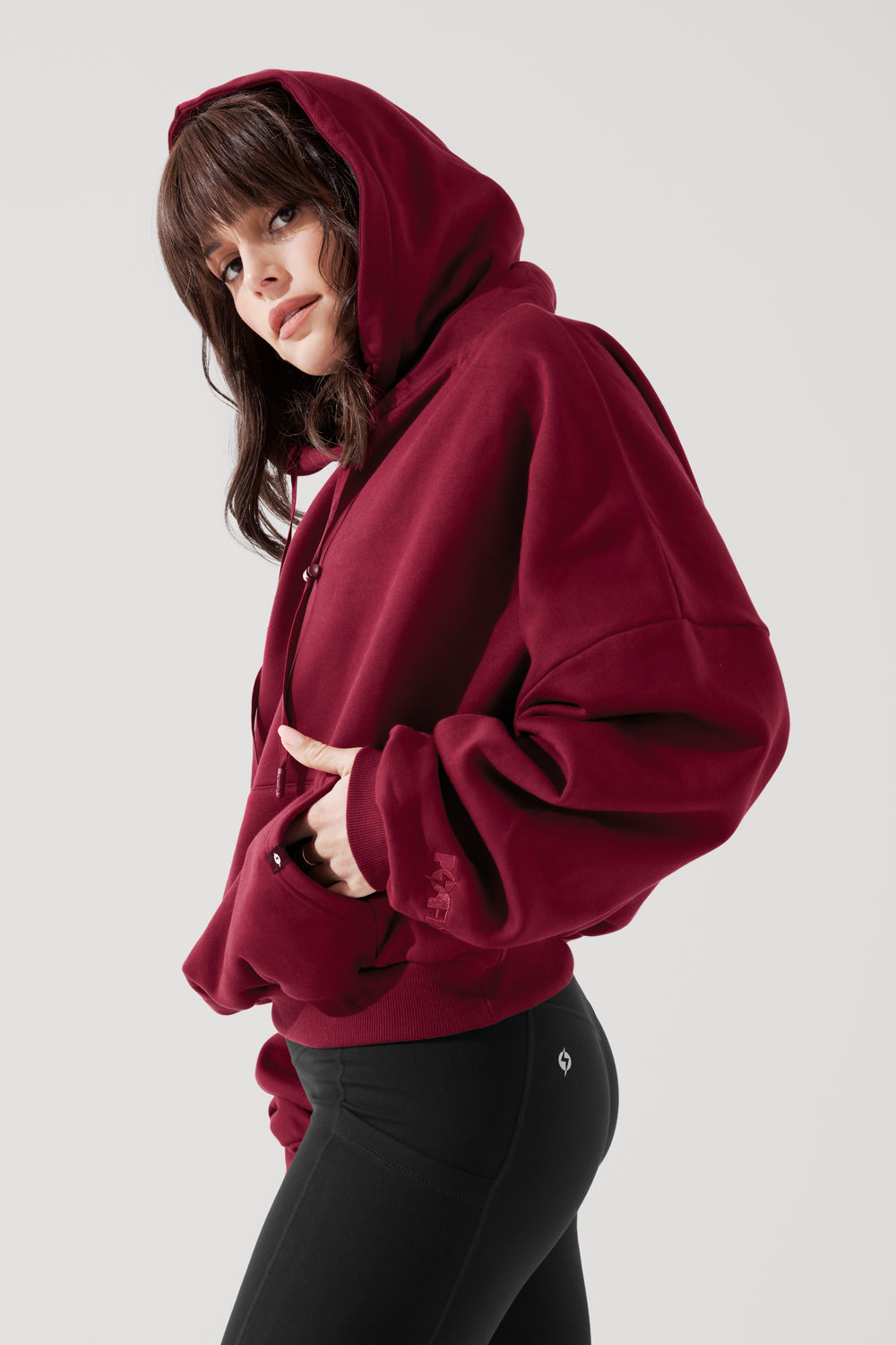 Pullover Cloud Hoodie - Crimson Pictures Cheap Online