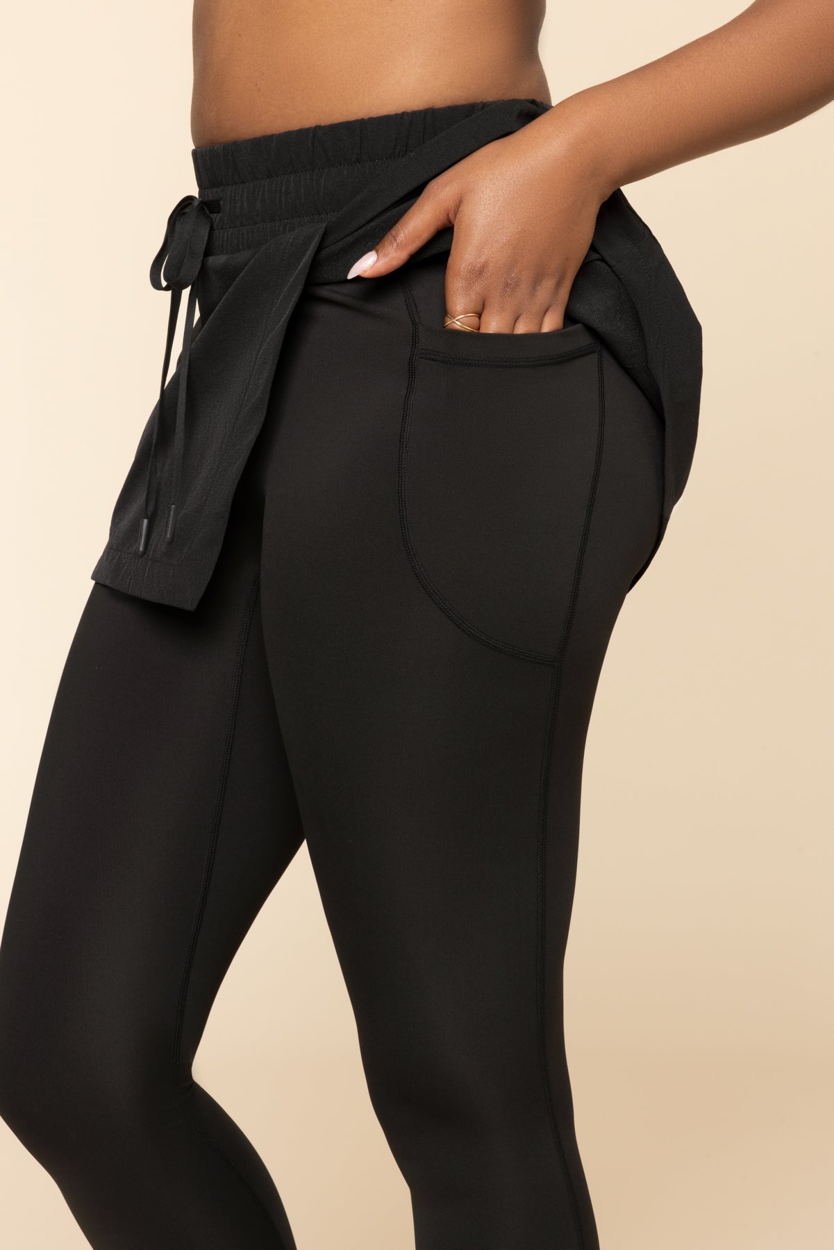 Hiking Sklegging - Black Clearance Eastbay