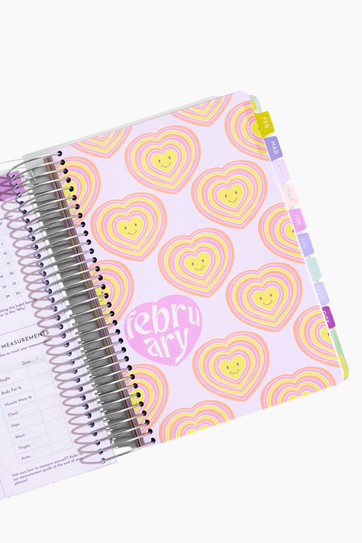 2025 Fit Planner - Rainbow Gradient Latest Collections Online