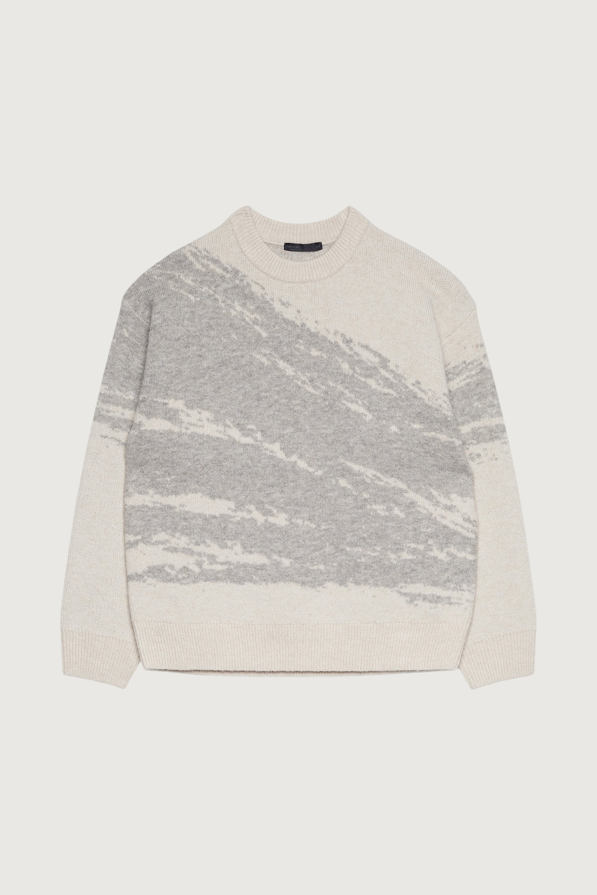 PAINT BRUSH EFFECT CREWNECK SWEATER Discount Nicekicks