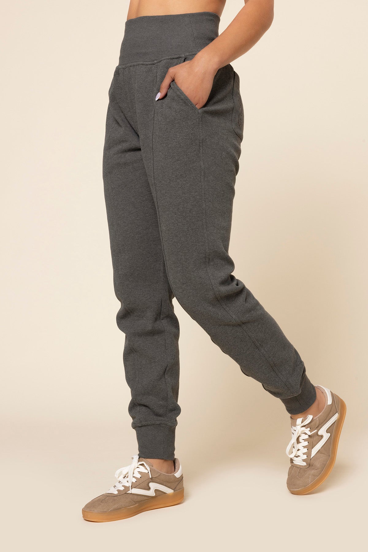 Ooey Gooey Jogger - Charcoal Heather Outlet 100% Original