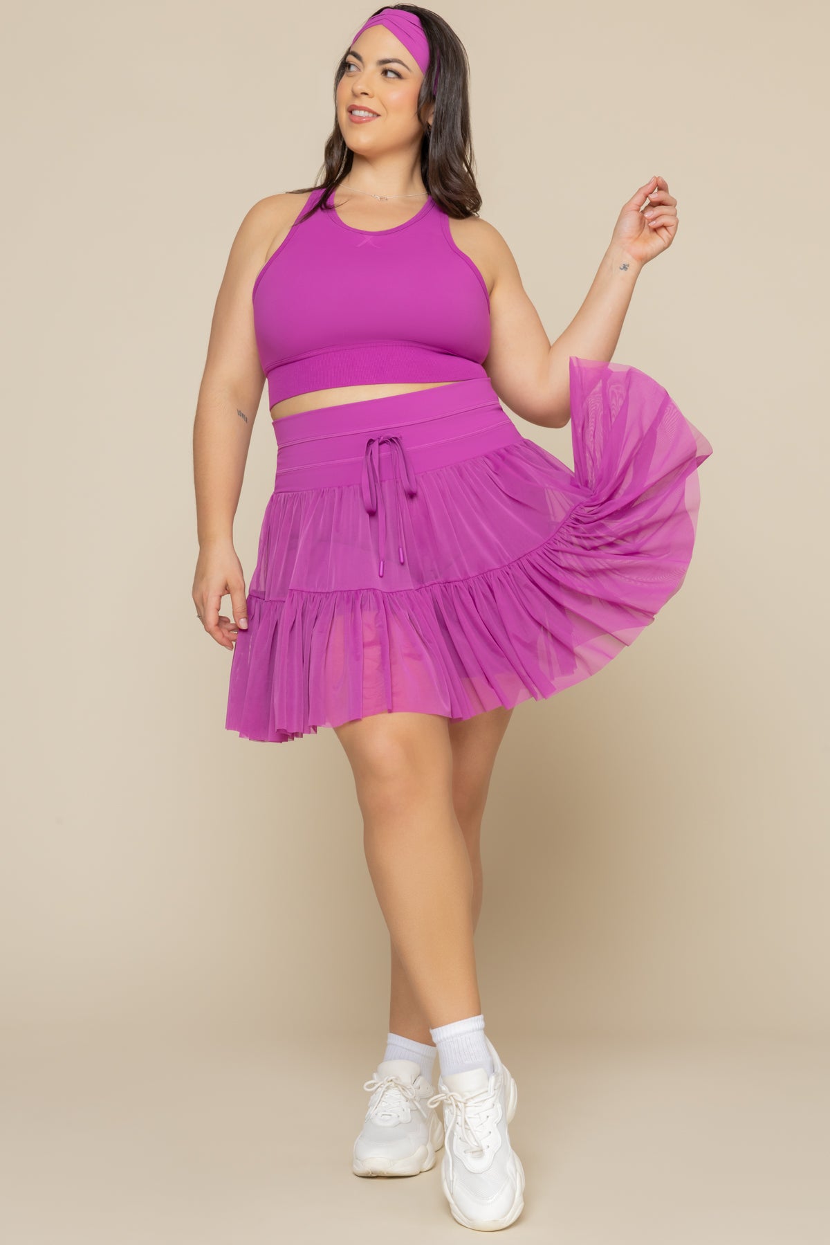 Pirouette Skort - Royal Orchid Buy Cheap Authentic