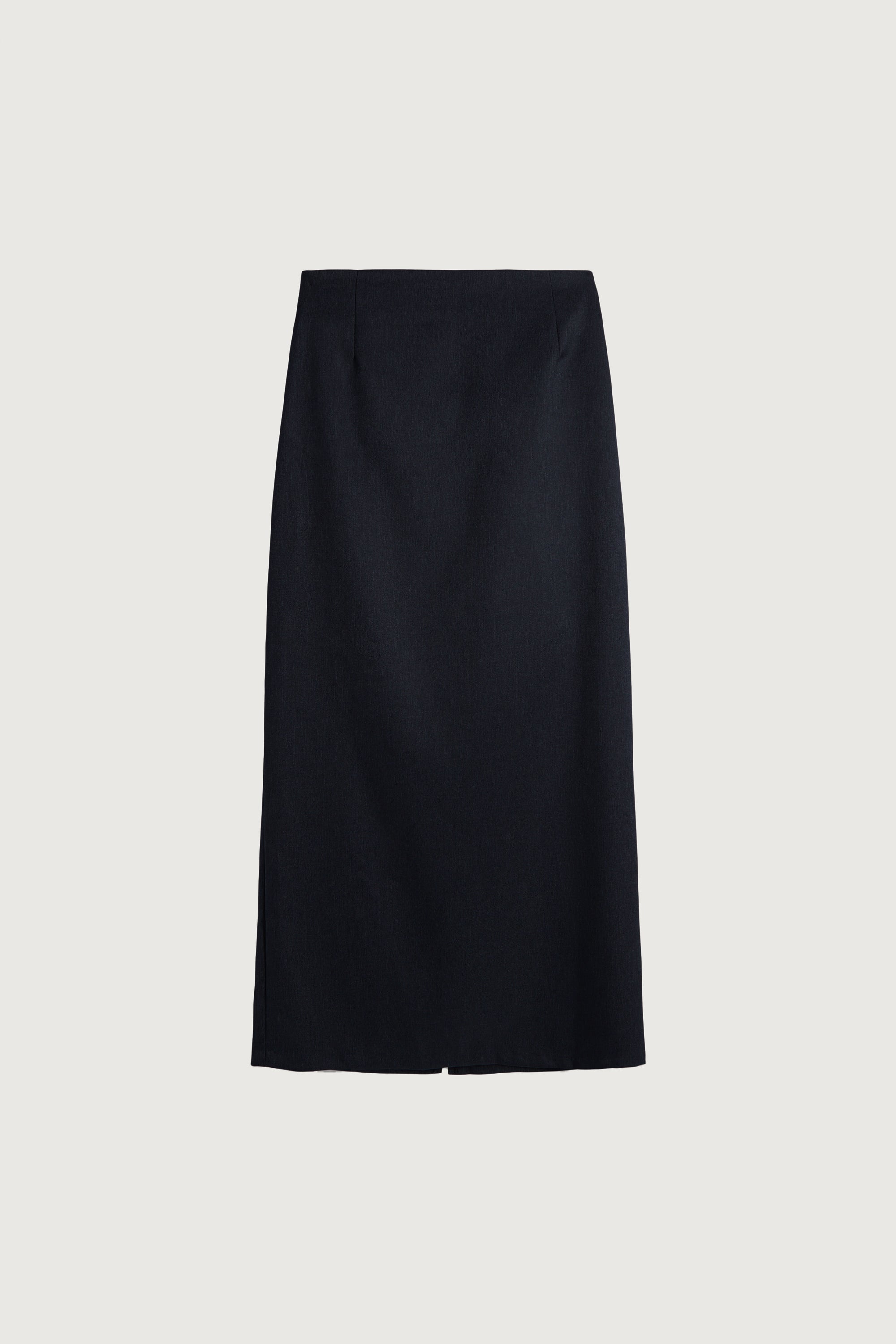 MIDI SKIRT WITH BACK SLIT Buy Cheap Pices