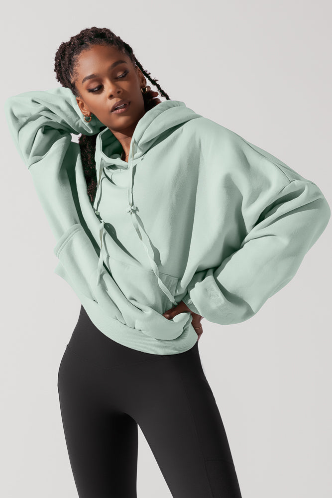 Pullover Cloud Hoodie - Mint From China Sale Online