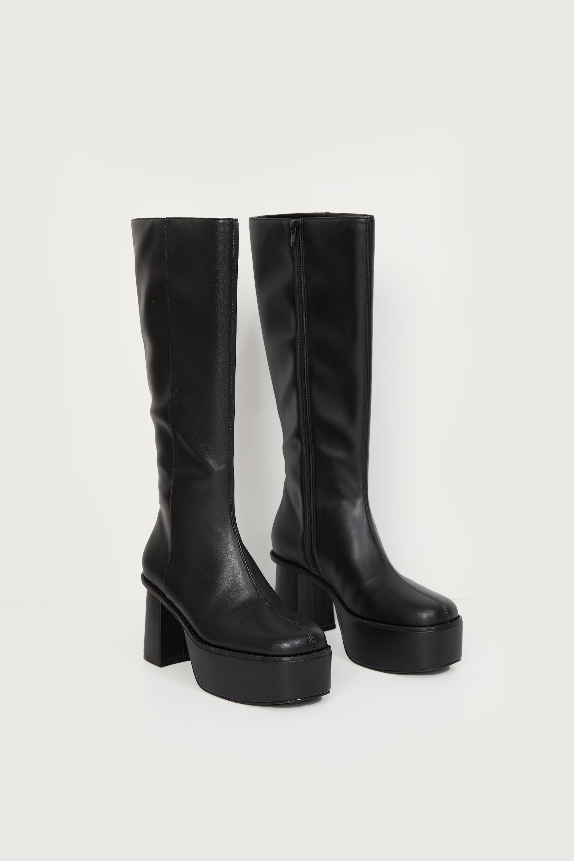 PLATFORM KNEE HIGH BOOTS Official Site Cheap Online