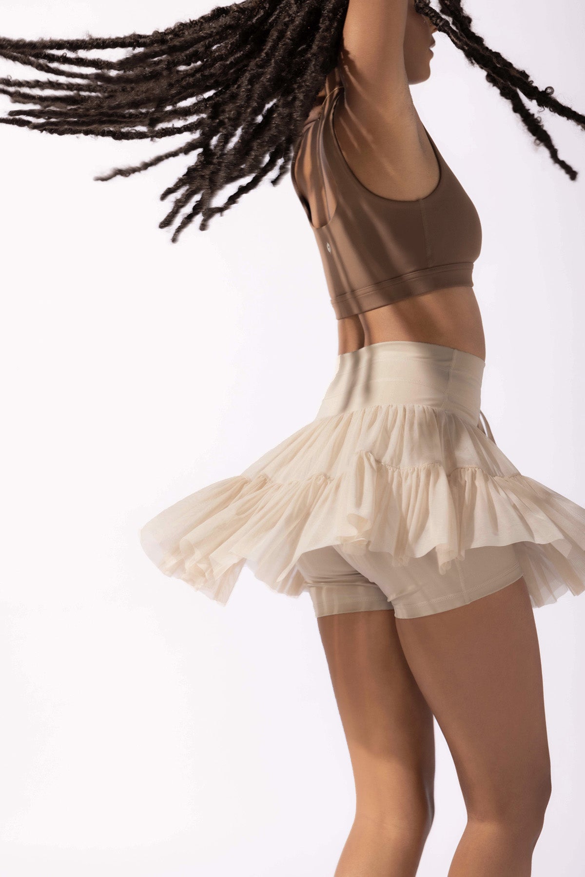 Pirouette Skort - Caf¨¦ au Lait Collections For Sale