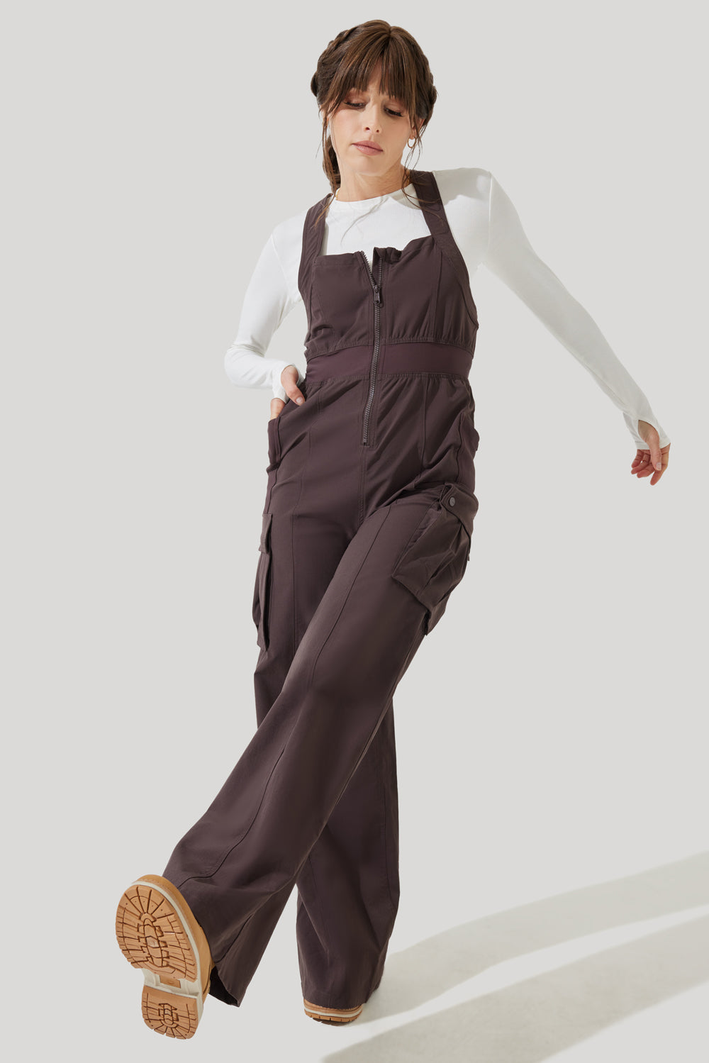 Take A Hike Overalls - Pecan Looking For Cheap Pice