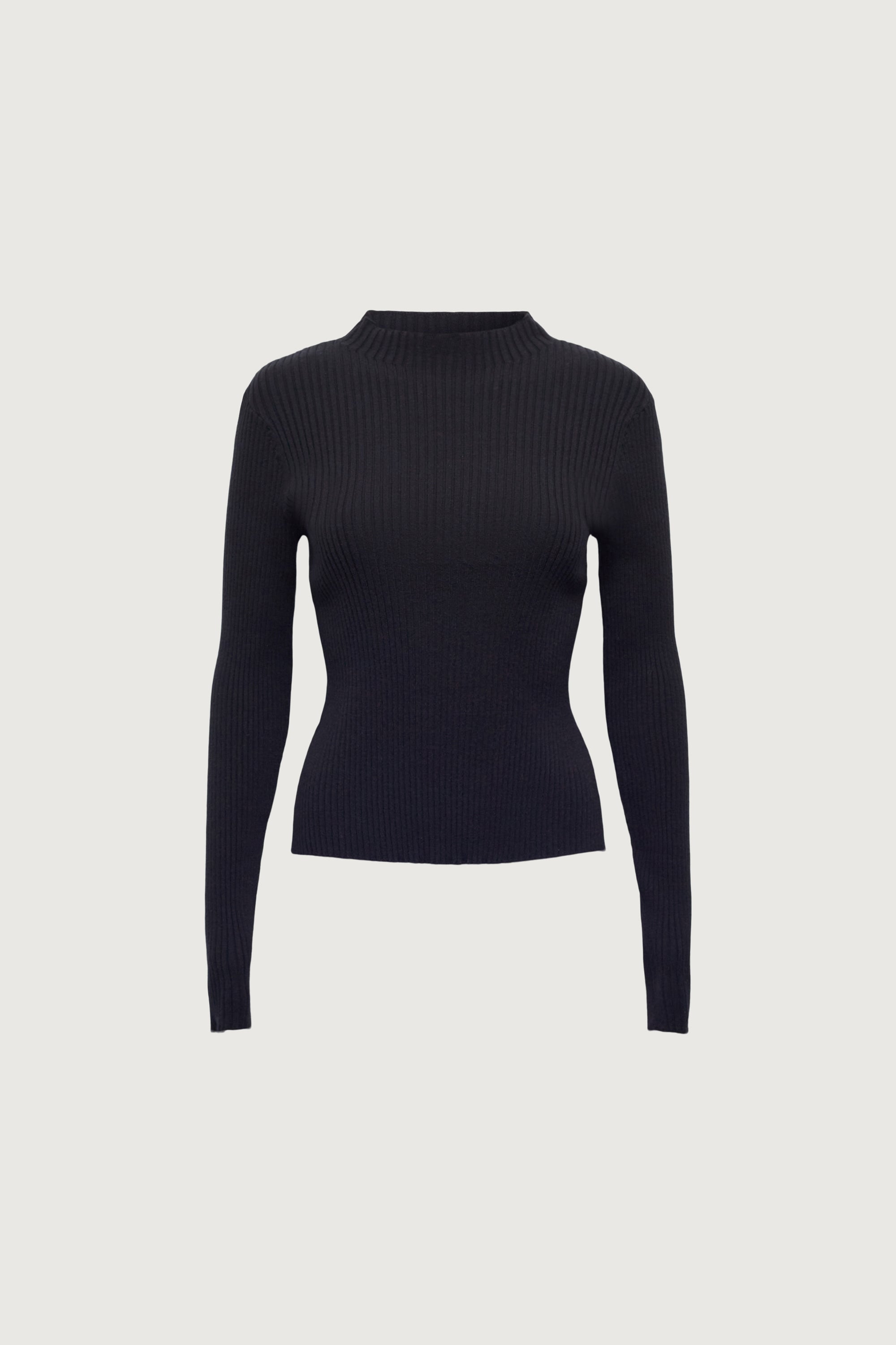 RIBBED SWEATER WITH TIE-BACK DESIGN Pick A Best Sale Online