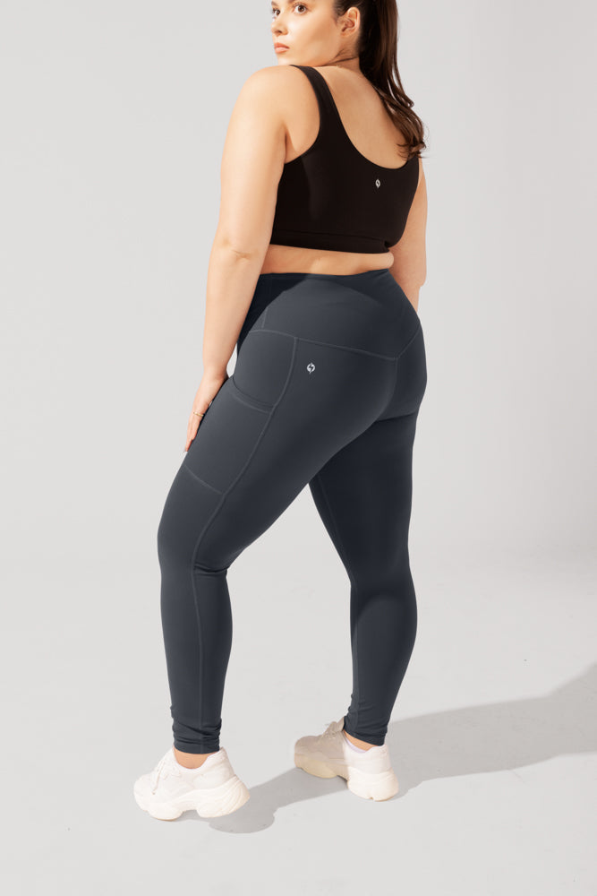 Supersculpt Leggings with Pockets - Smoky Grey Outlet Ebay