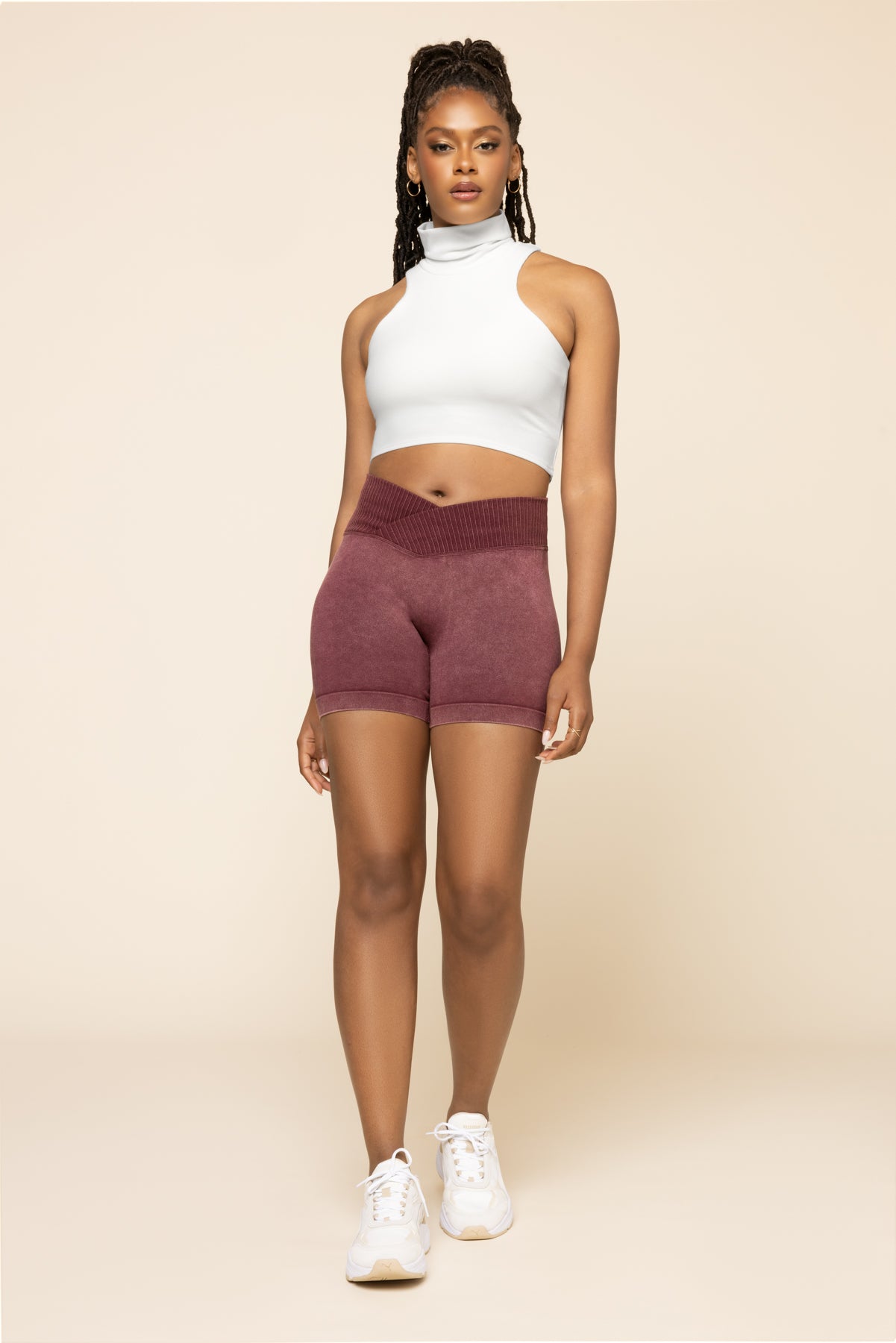 I Feel Cute Crop Top - Bright White Clearance Discounts