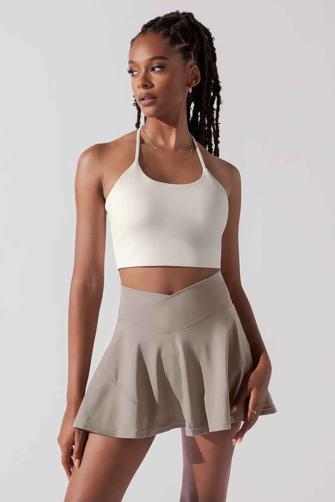 Flexy Crop Top - Cream Cheap Sale Sast