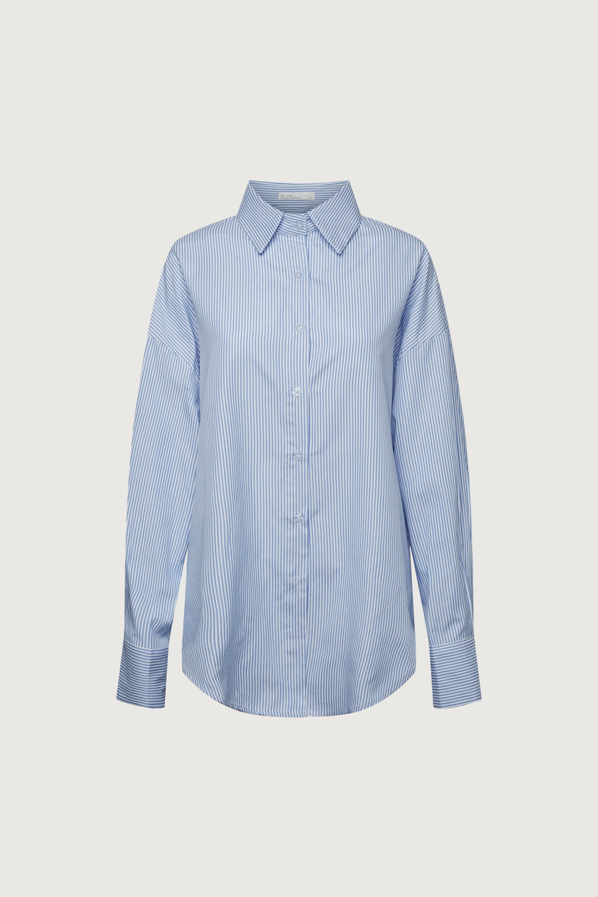 OVERSIZED BUTTON-UP SHIRT Discount Authentic