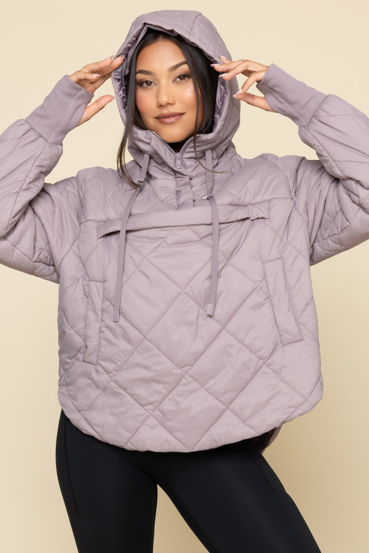 Pillow Packable Puffer Jacket - Dusty Mauve Largest Supplier Cheap Pice