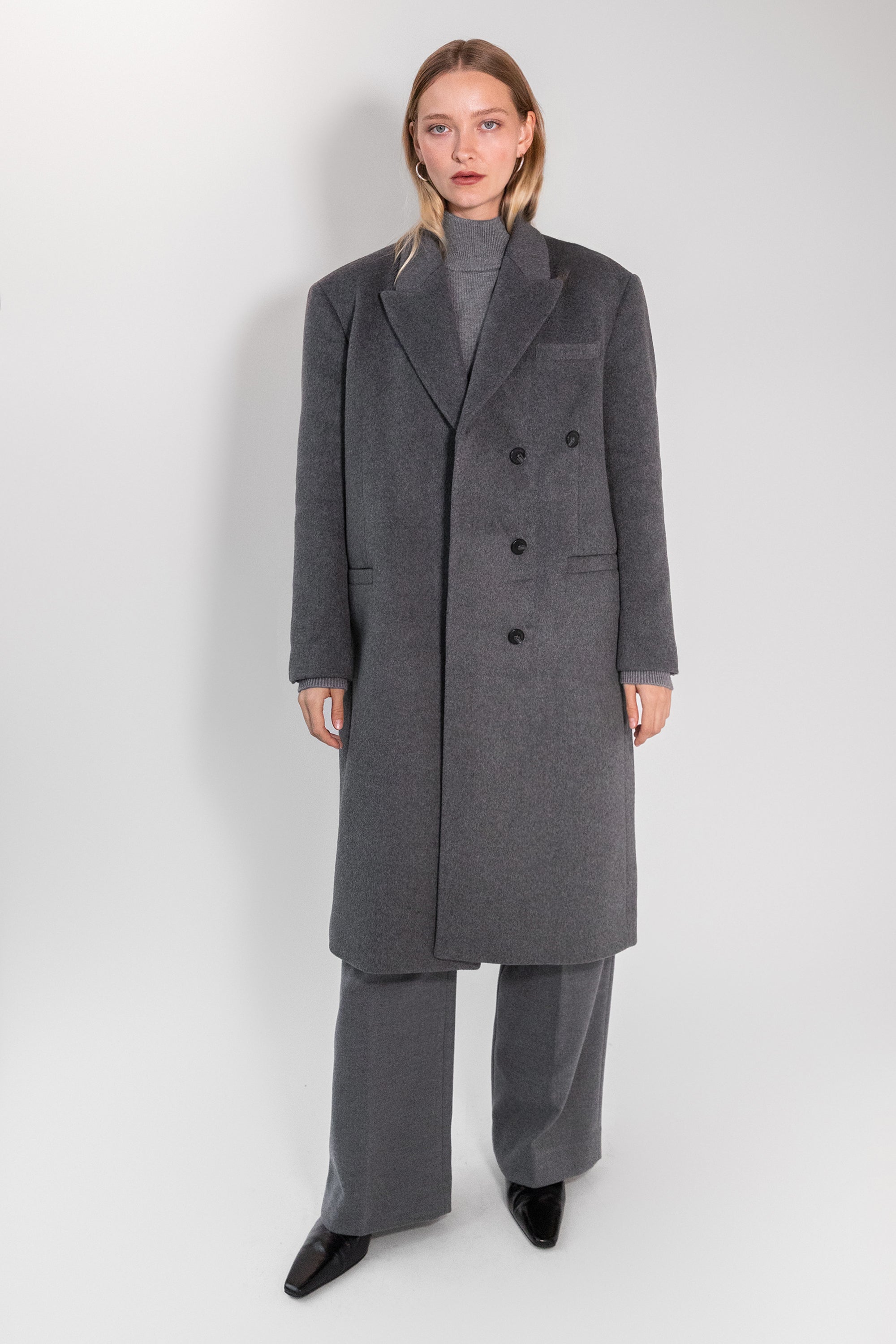 OVERSIZED WOOL-BLEND COAT Buy Cheap With Credit Card