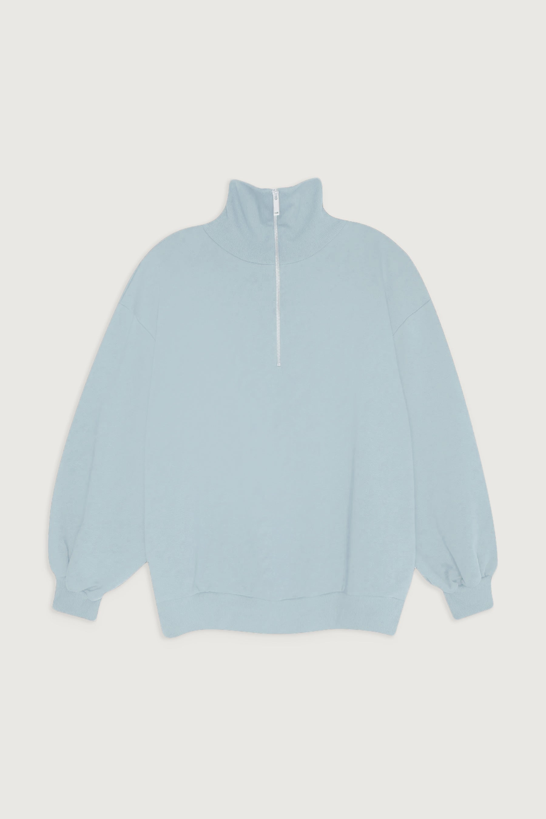 HALF ZIP OVERSIZED SWEATSHIRT Cheap Cheap Online