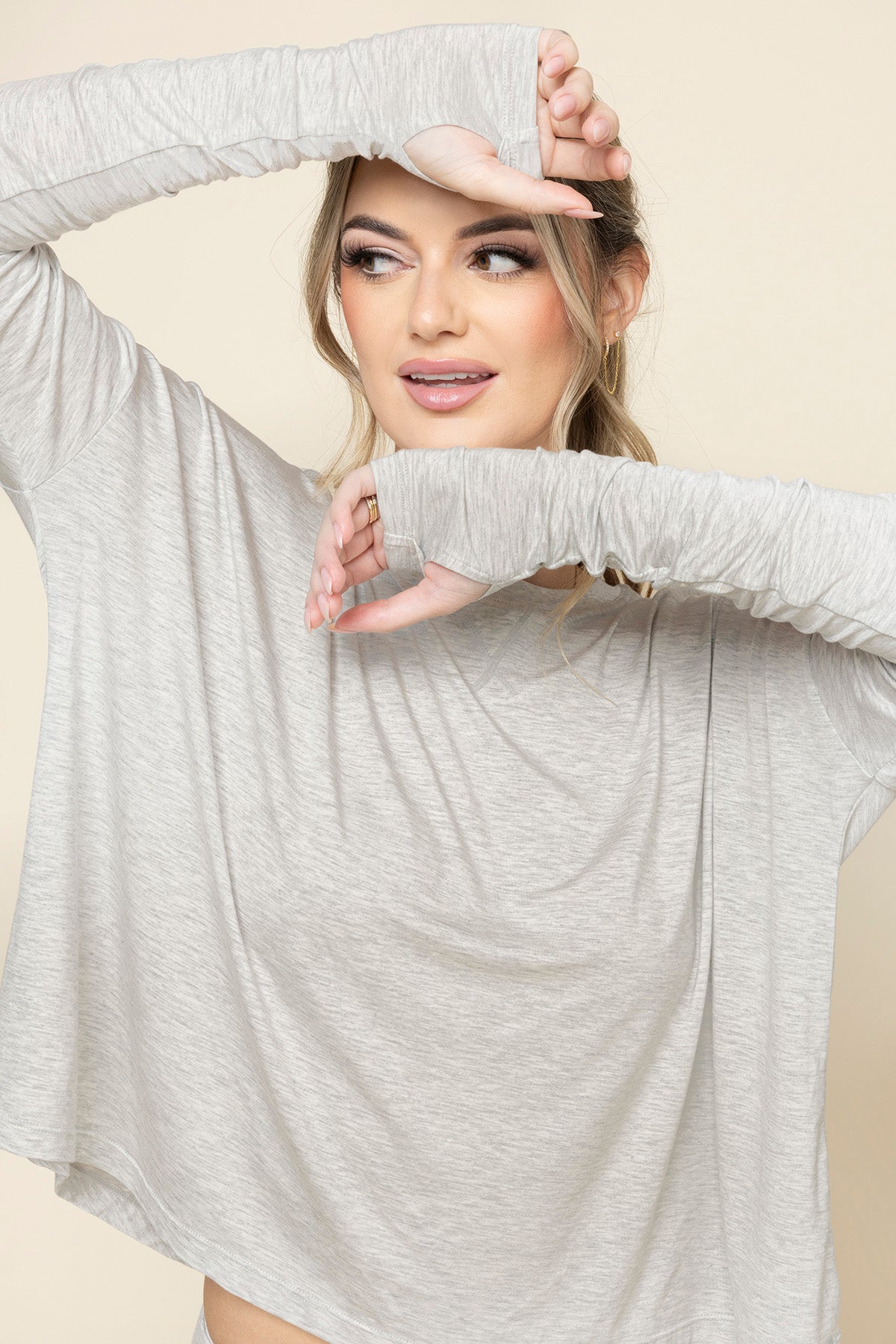 The Perfect Long Sleeve Top - Heather Grey Outlet For Sale