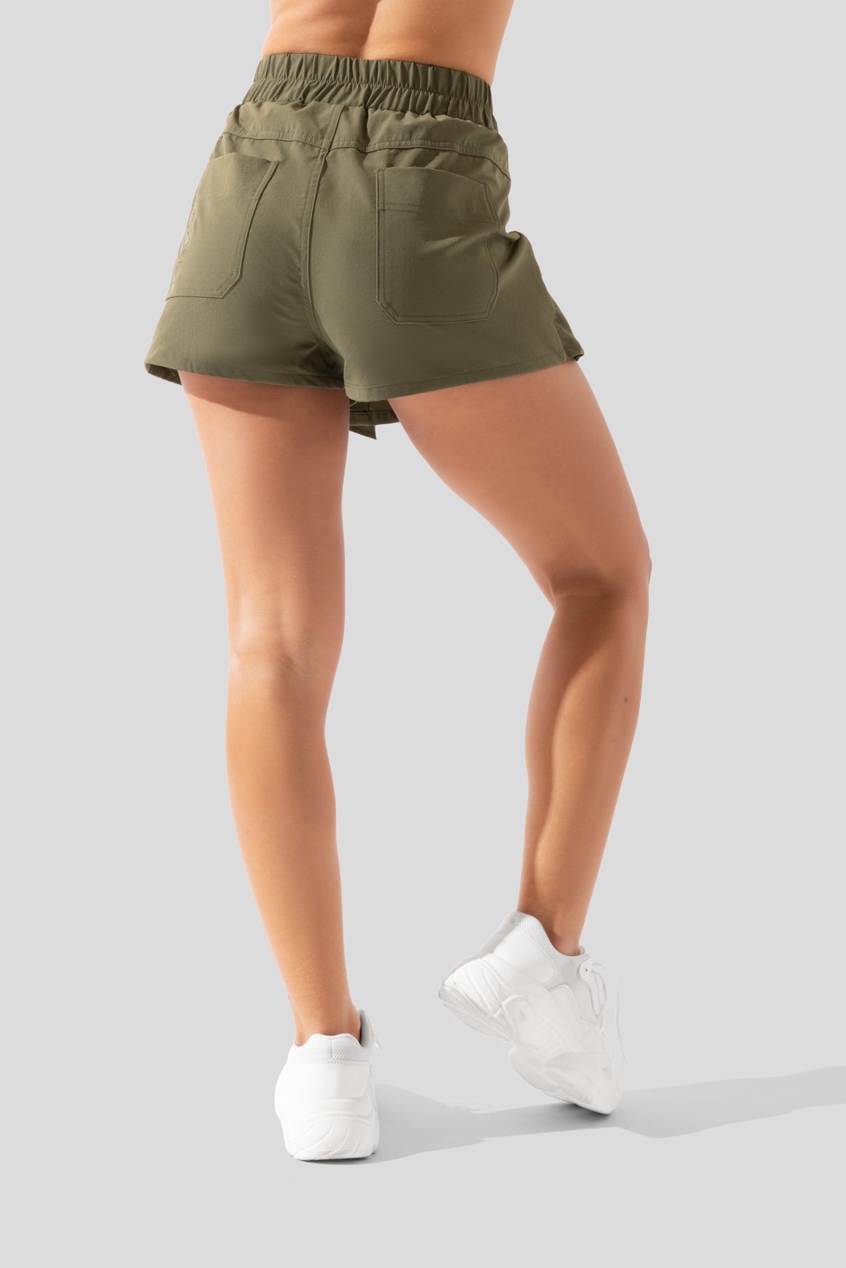 That's a Wrap Skort - Dark Olive Discount Looking For