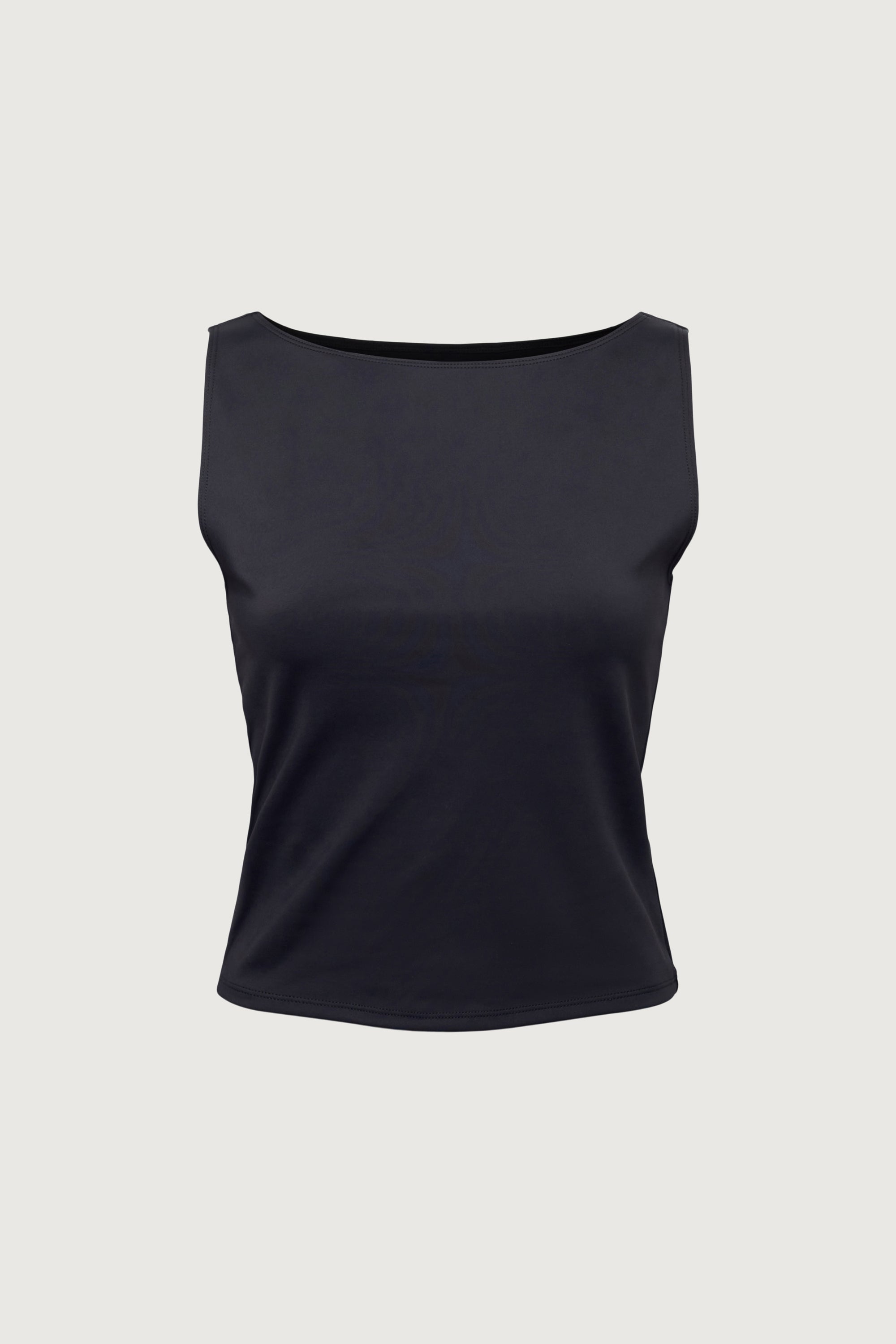 HIGH NECK SLEEVELESS TOP Latest