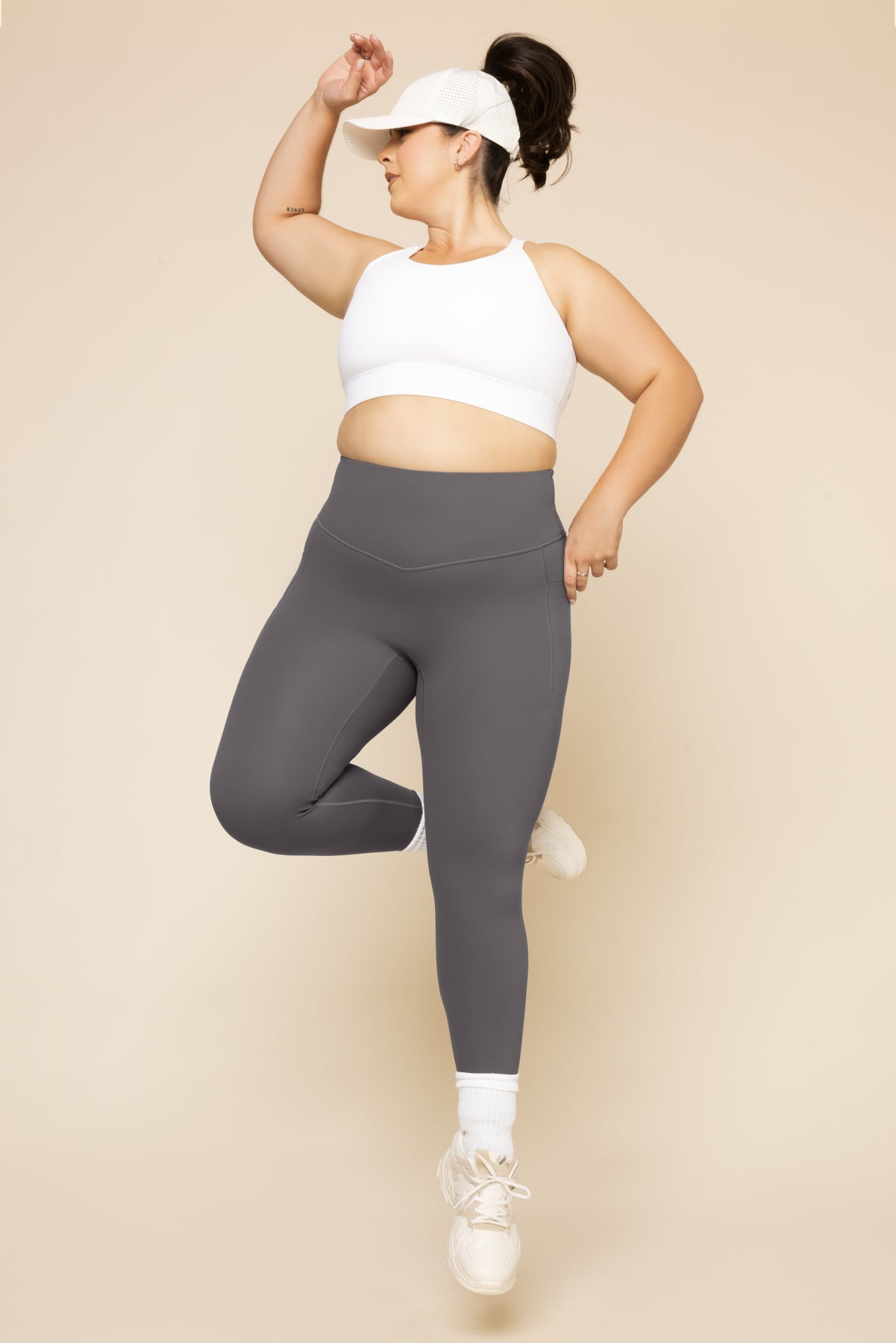 Supersculpt Leggings with Pockets - Slate Free Shipping 100% Guaranteed