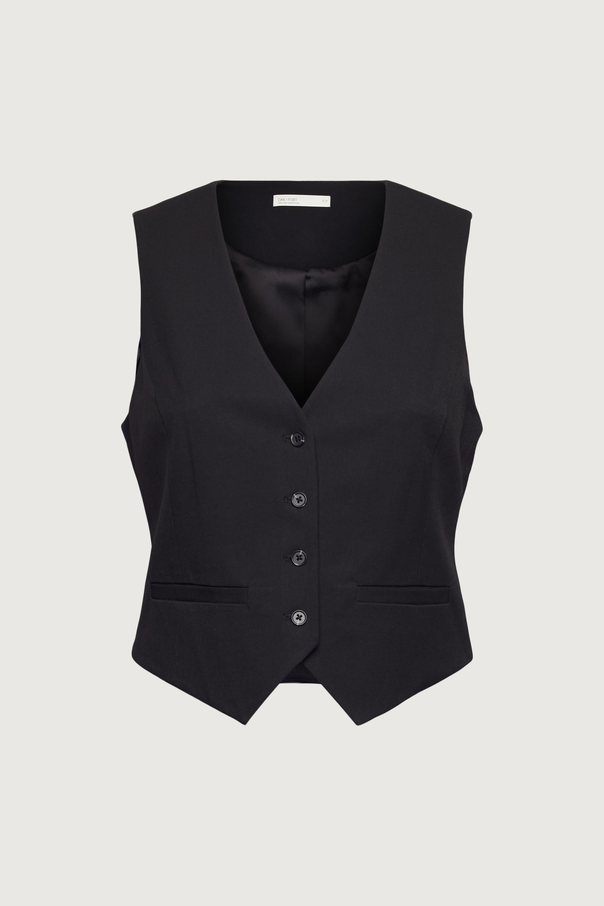 CROPPED SUITING VEST Cheap Countdown Package