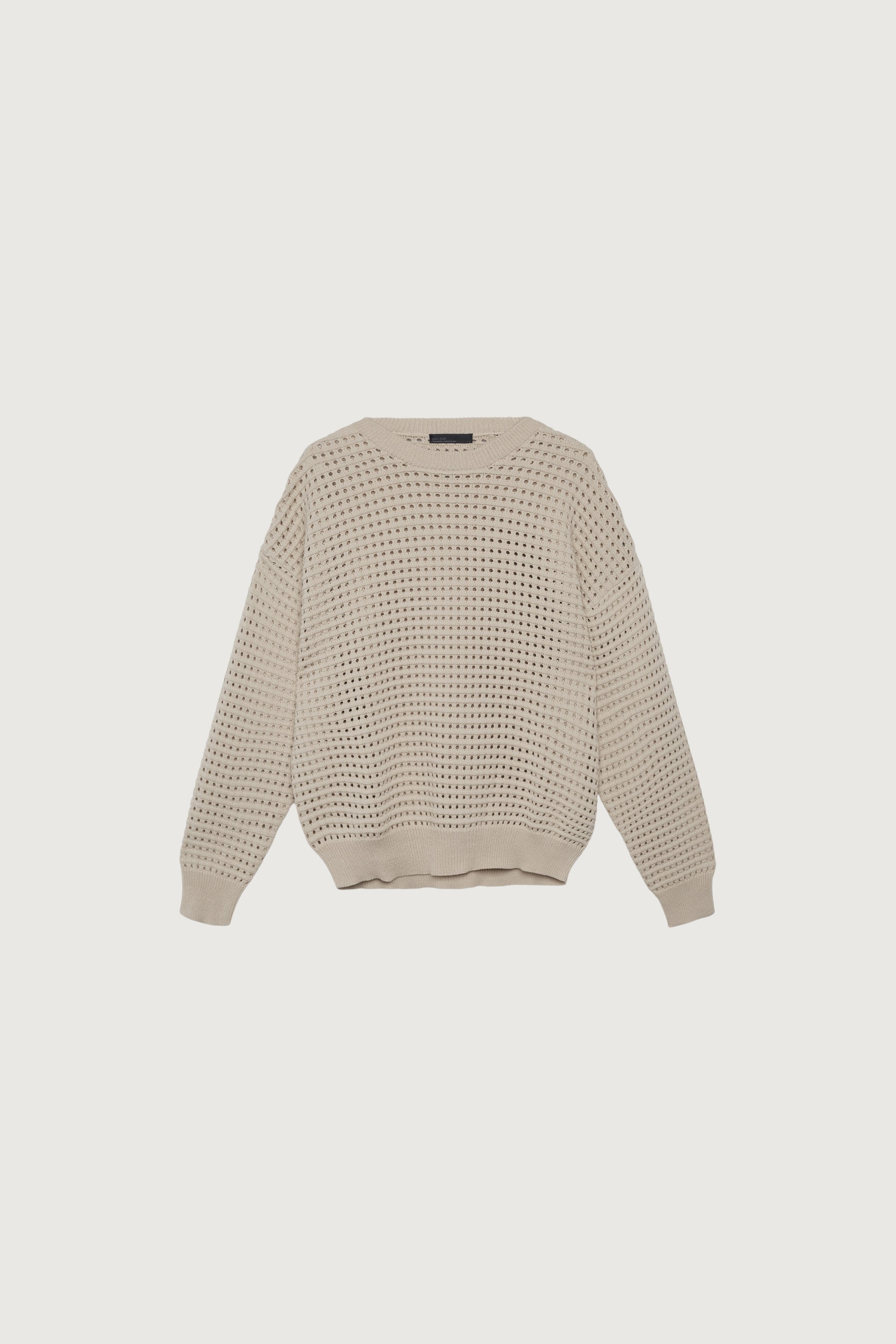 CREWNECK OPEN KNIT SWEATER Outlet Low Pice Fee Shipping