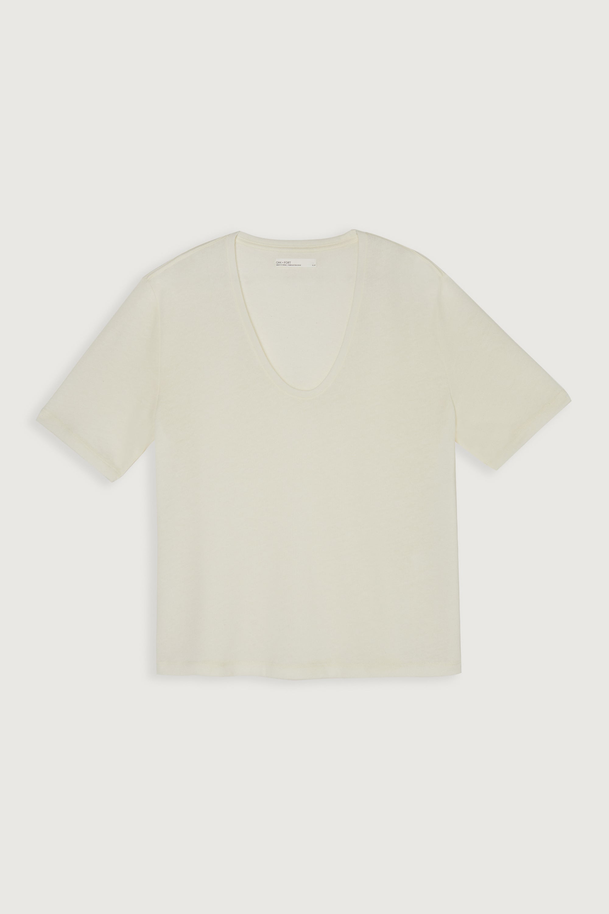 LINEN BLEND T-SHIRT Clearance Recommend