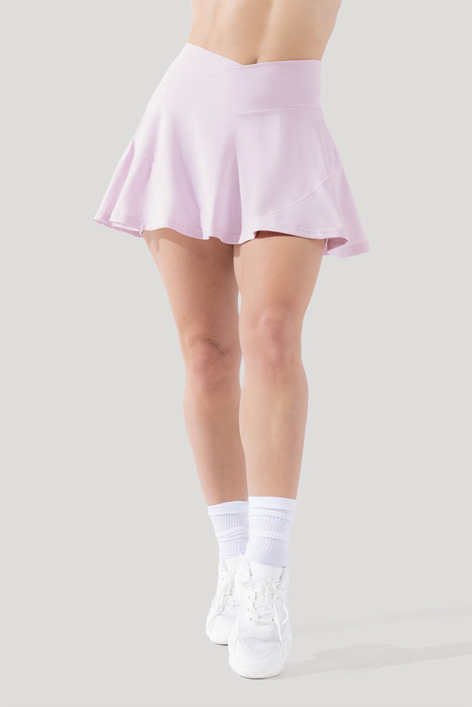 Crisscross Hourglass Twirl Skort - Orchid Ice Cheapest Pice Cheap Online