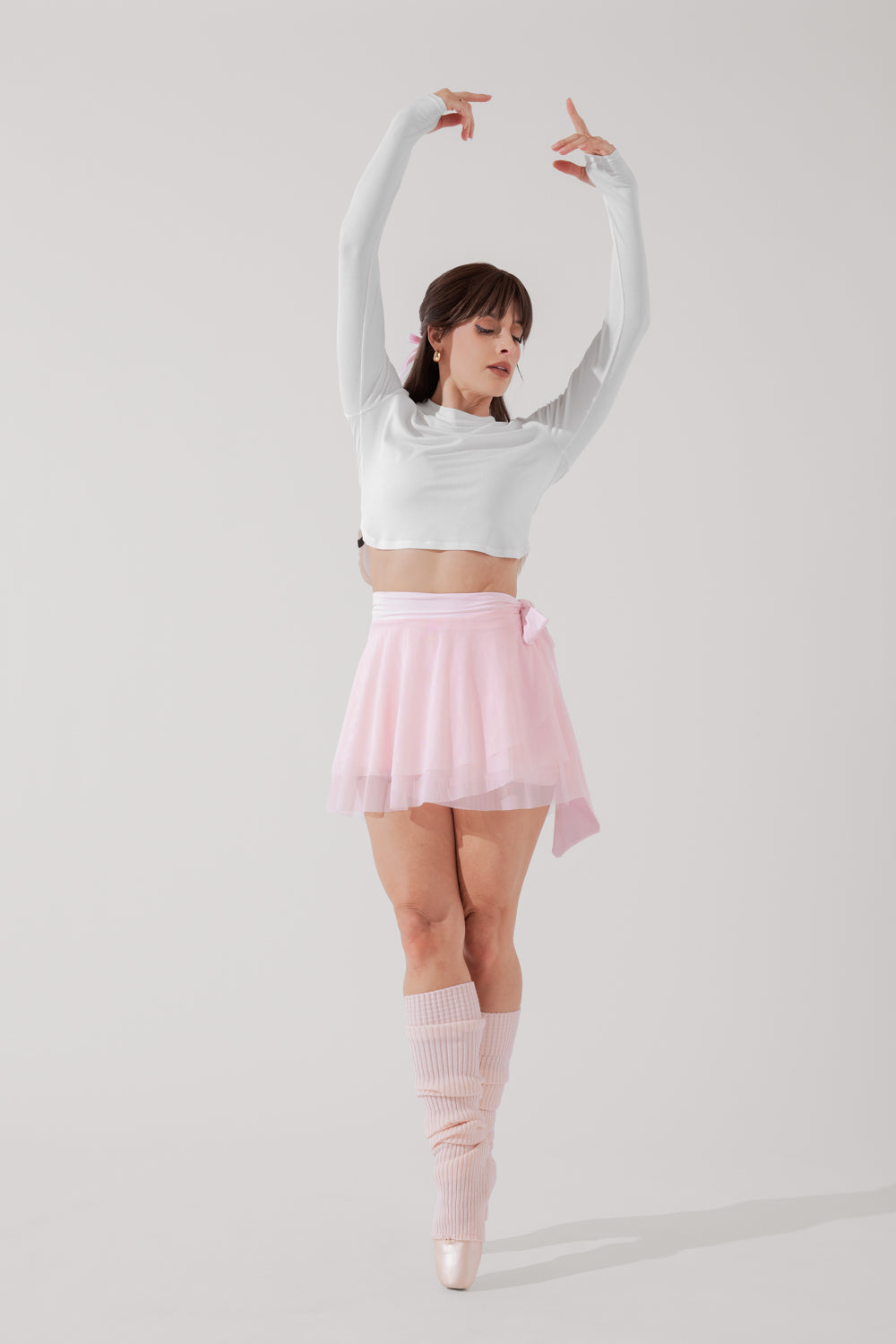 Juliet Wrap Skort - Petal Pink High Quality