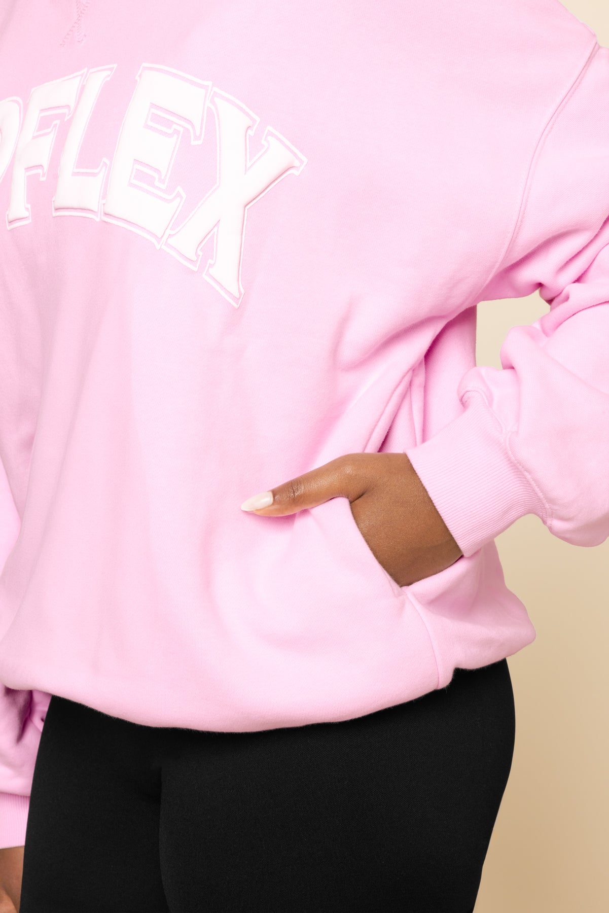 POPFLEX Cloud Crewneck Sweater - Pink Crush For Cheap Pice