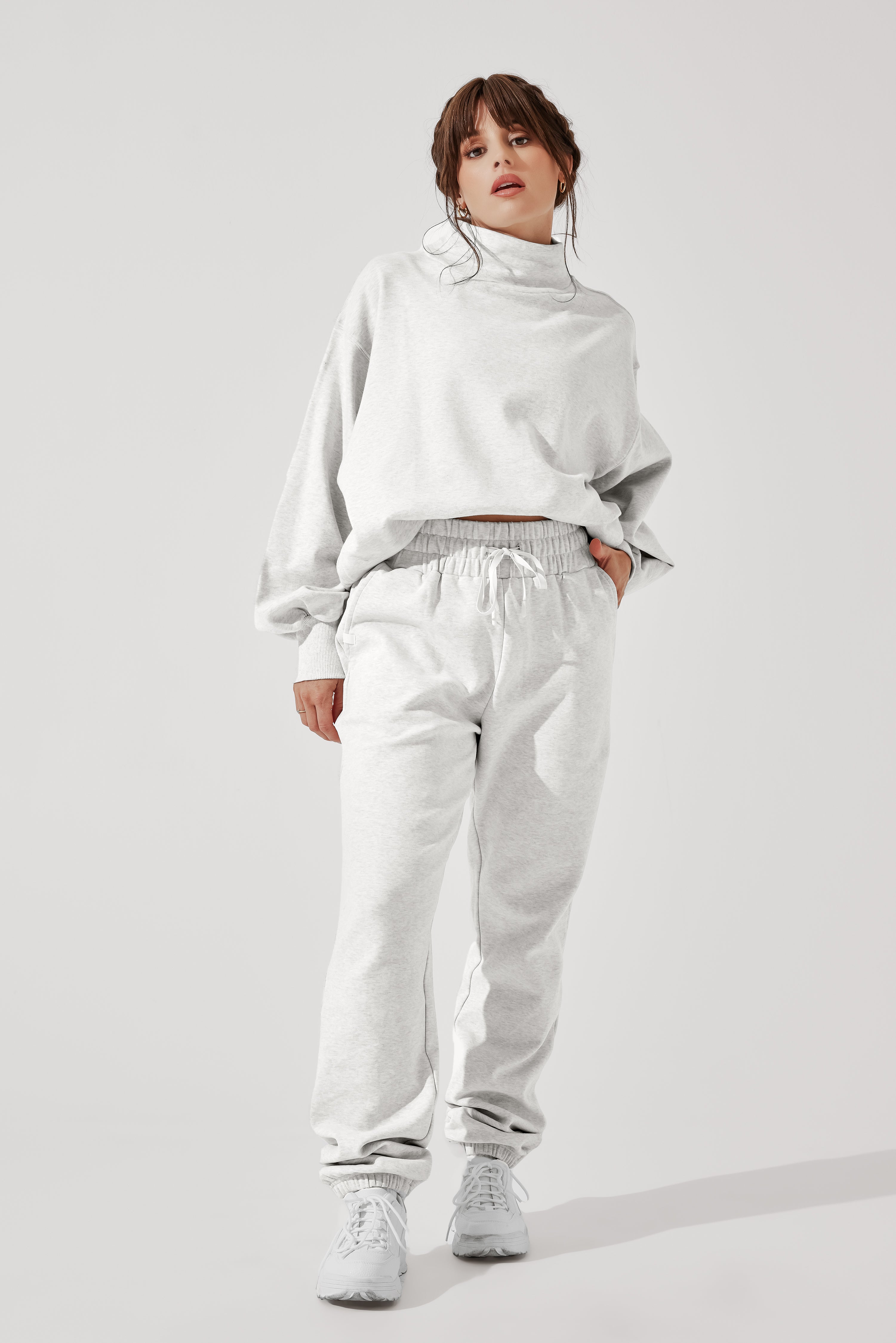 Ooey Gooey Sweatpant - Light Heather Grey Sale In China