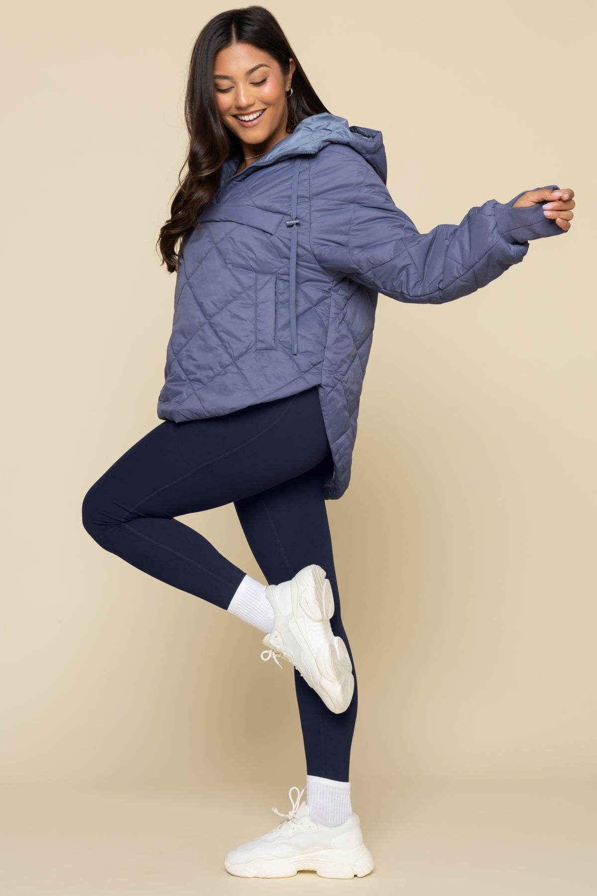 Pillow Packable Puffer Jacket - Americana Blue Cheap Sale 2025