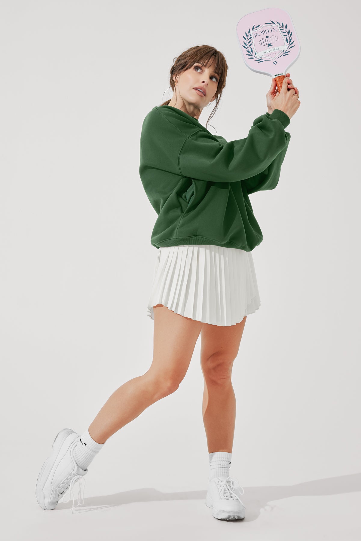 Cloud Crewneck Sweater - Fern Green Clearance Wiki