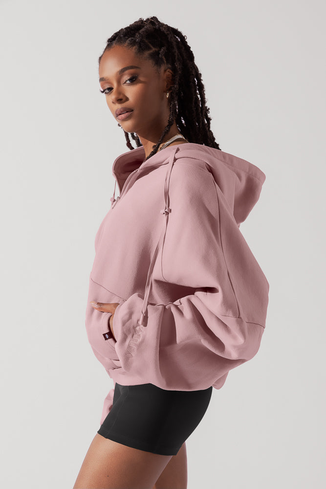 Zip Cloud Hoodie - Blush Cheap Manchester